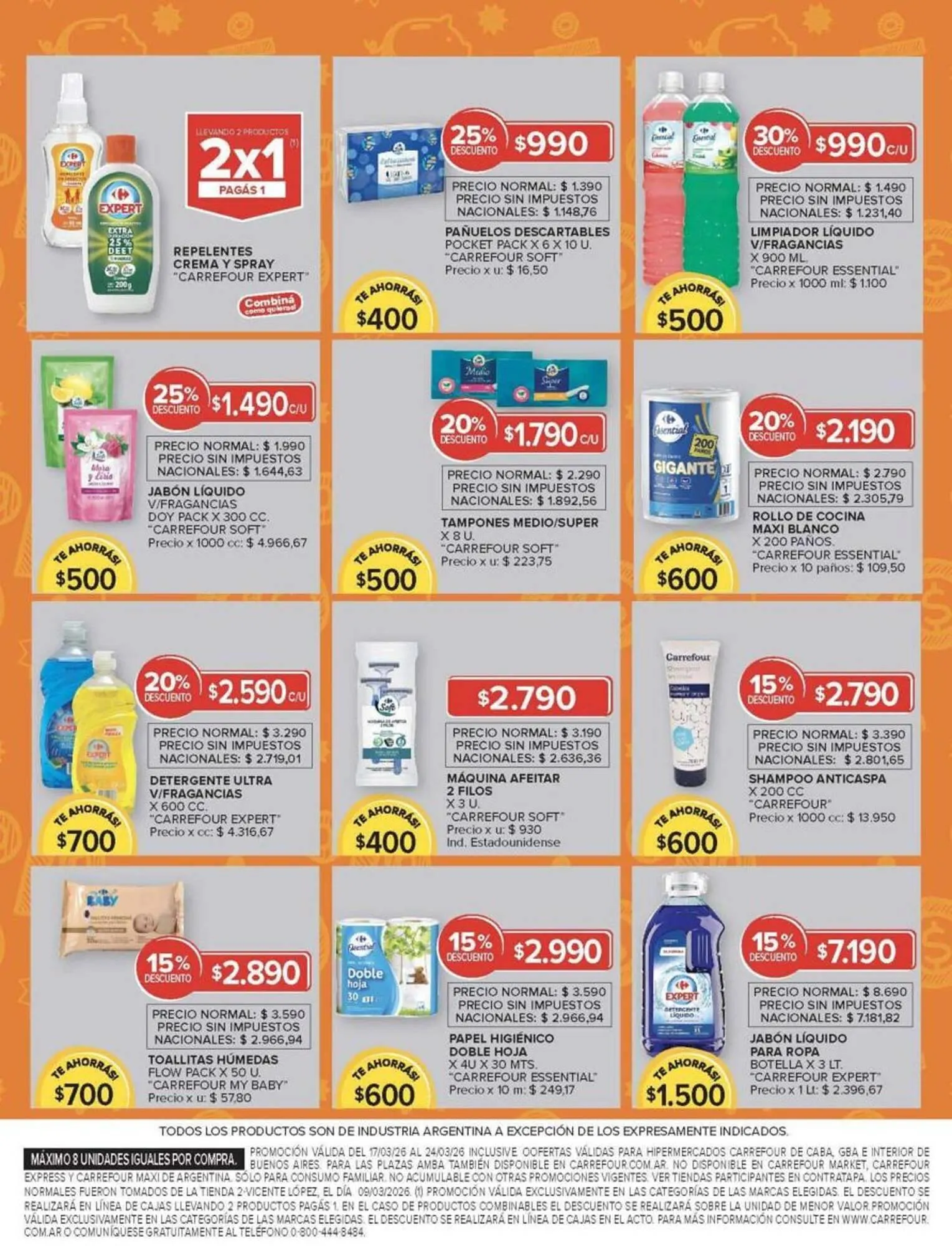 Ofertas de Catálogo Carrefour 17 de marzo al 25 de marzo 2026 - Página 15 del catálogo