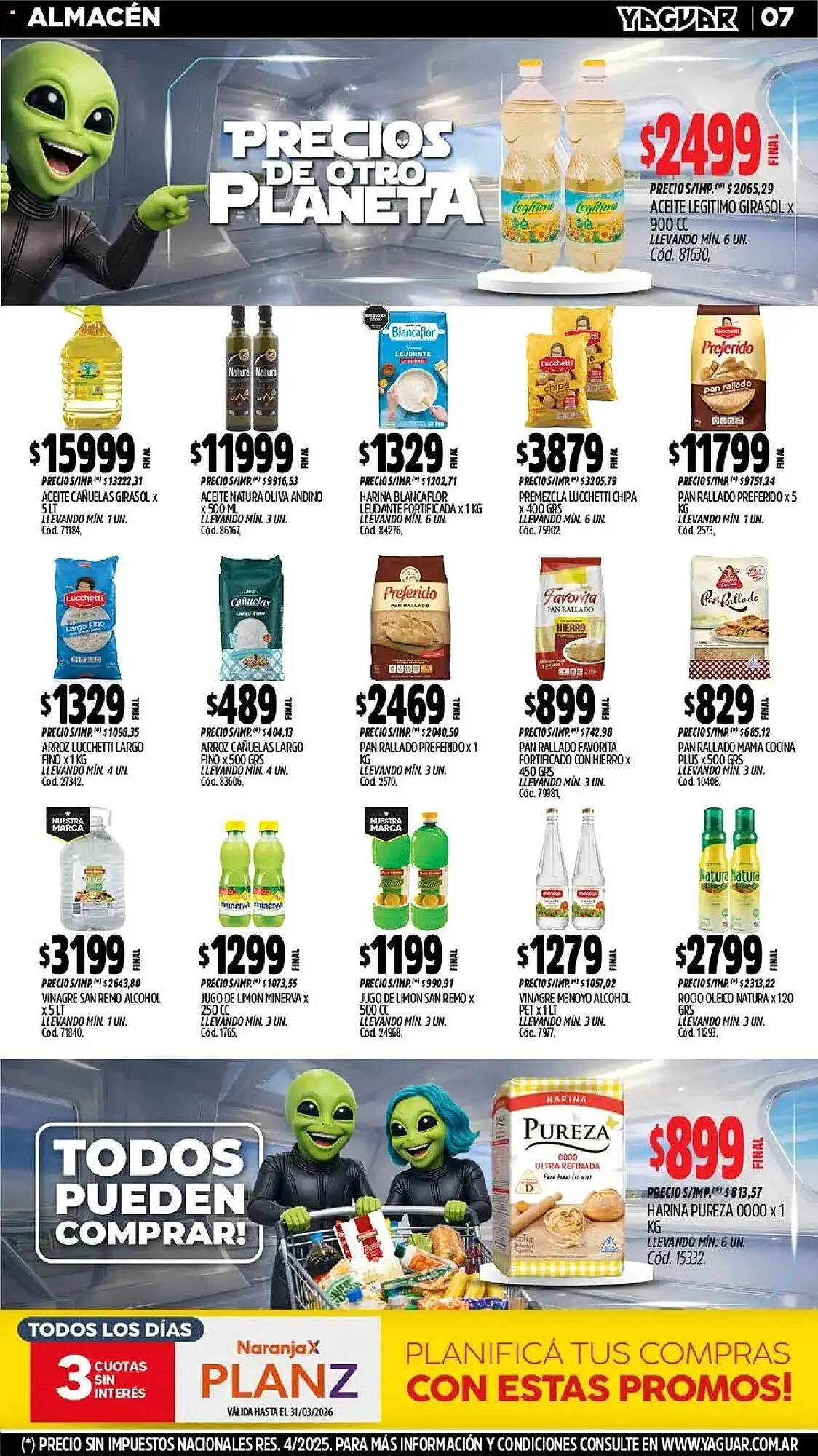 Ofertas de Catálogo Supermercados Yaguar 2 de marzo al 7 de marzo 2026 - Página 7 del catálogo