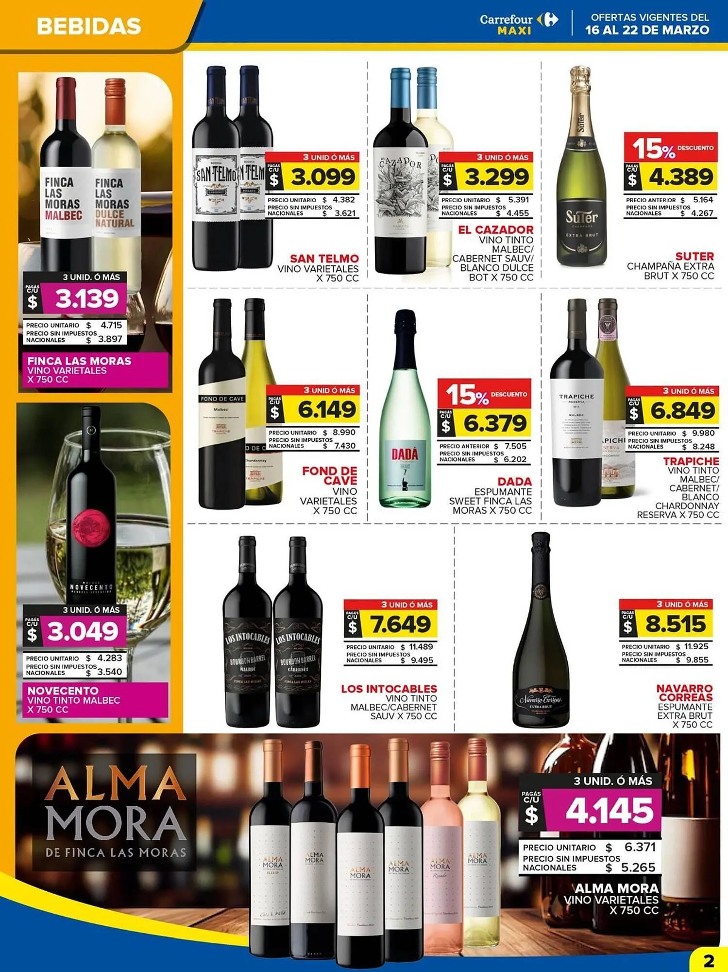 Ofertas de Folleto Carrefour Maxi 16 de marzo al 23 de marzo 2026 - Página 2 del catálogo