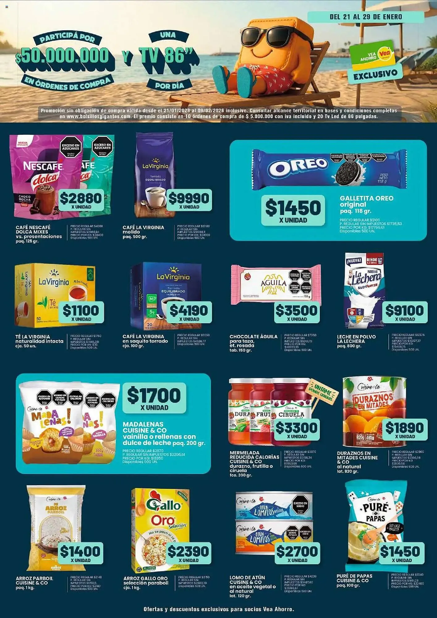 Ofertas de Catálogo Supermercados Vea 21 de enero al 29 de enero 2026 - Página 3 del catálogo