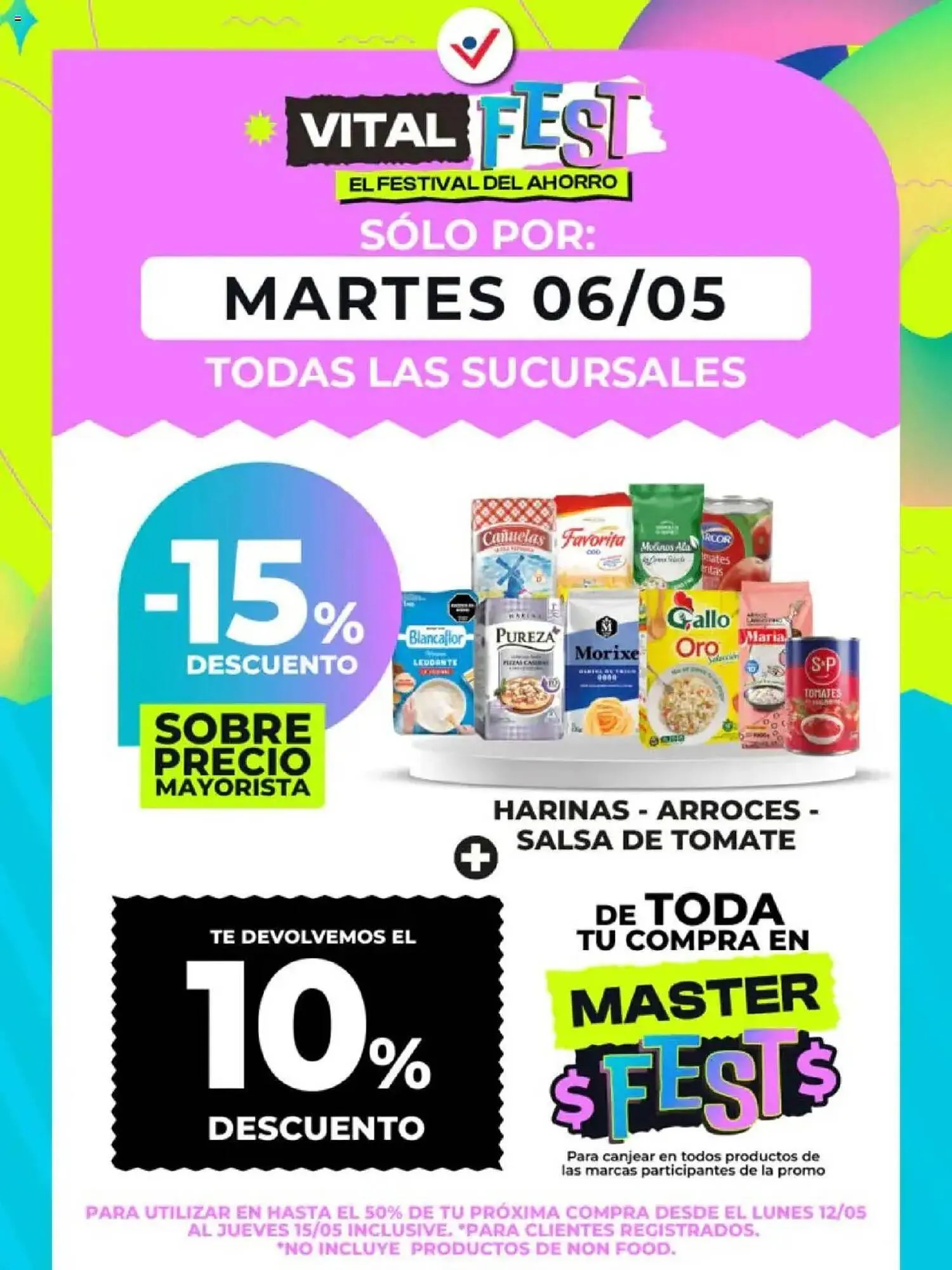 Ofertas de Catálogo Supermayorista Vital 6 de mayo al 6 de mayo 2025 - Página 1 del catálogo
