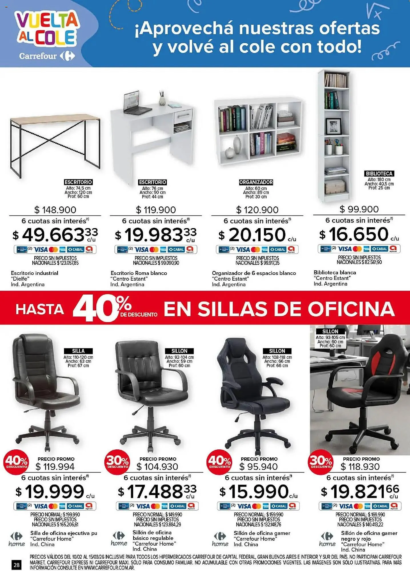Ofertas de Catálogo Carrefour 10 de febrero al 15 de marzo 2026 - Página 28 del catálogo