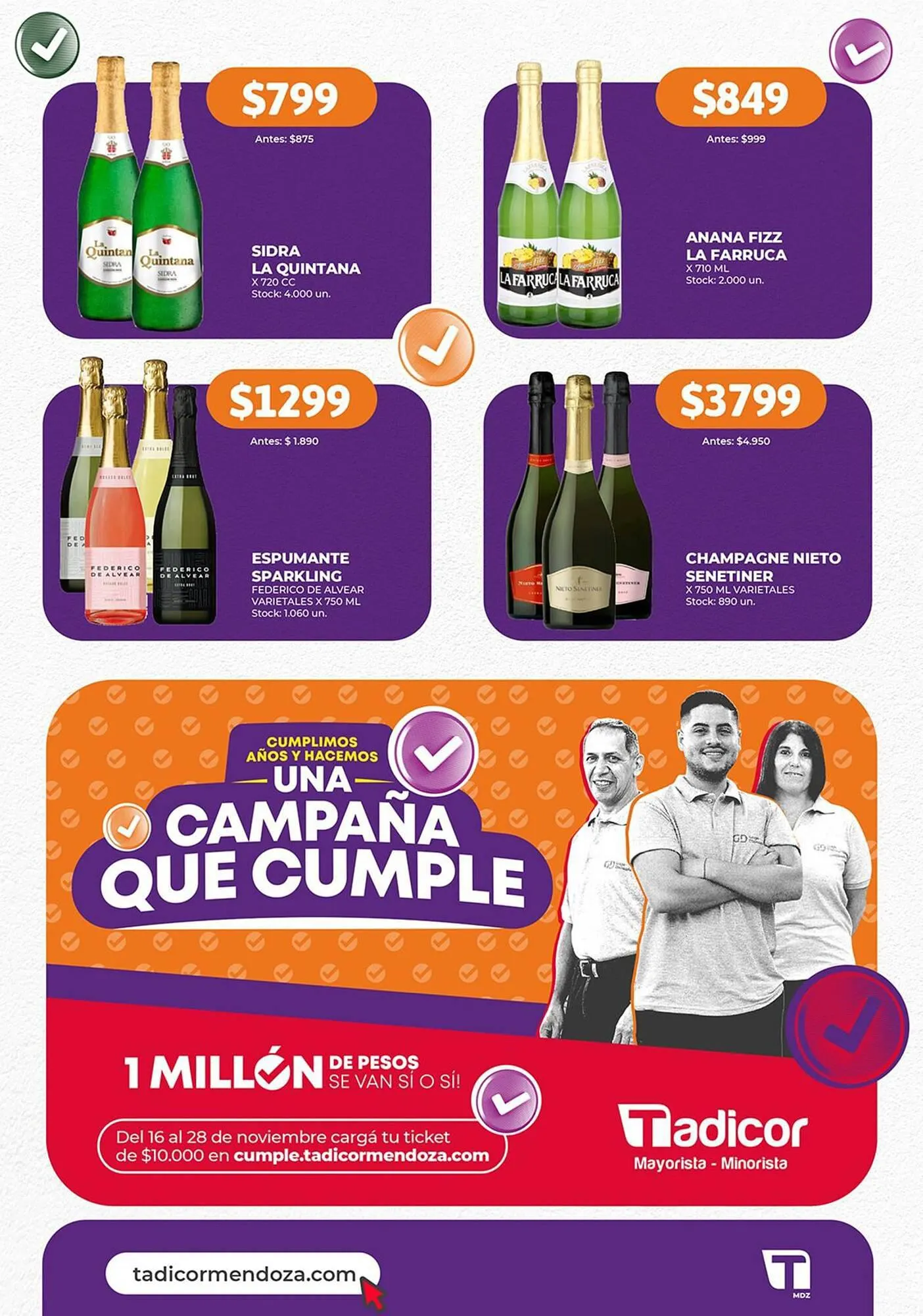 Ofertas de Catálogo Supermercados Tadicor 16 de noviembre al 22 de noviembre 2023 - Página 7 del catálogo