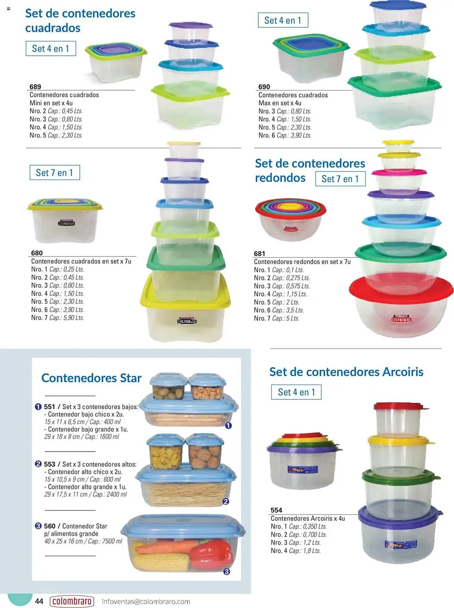 Ofertas de Catálogo Colombraro 16 de abril al 31 de diciembre 2025 - Página 44 del catálogo