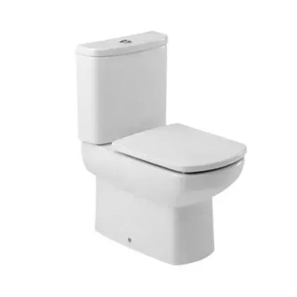 Kit de inodoro Dama Senso con depósito y tapa blanco