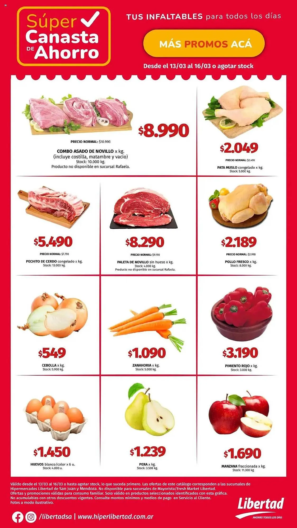 Ofertas de Catálogo Hipermercado Libertad 13 de marzo al 16 de marzo 2025 - Página 2 del catálogo