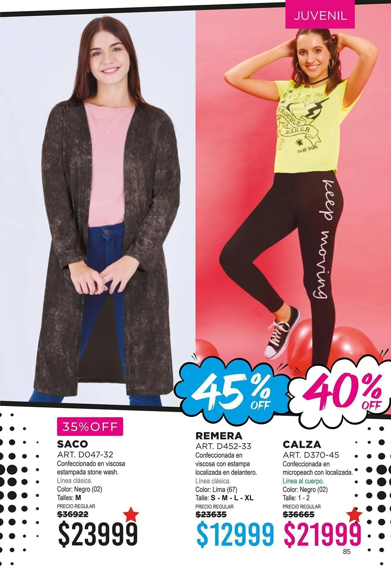 Ofertas de Catálogo Juana Bonita 25 de marzo al 31 de marzo 2025 - Página 85 del catálogo