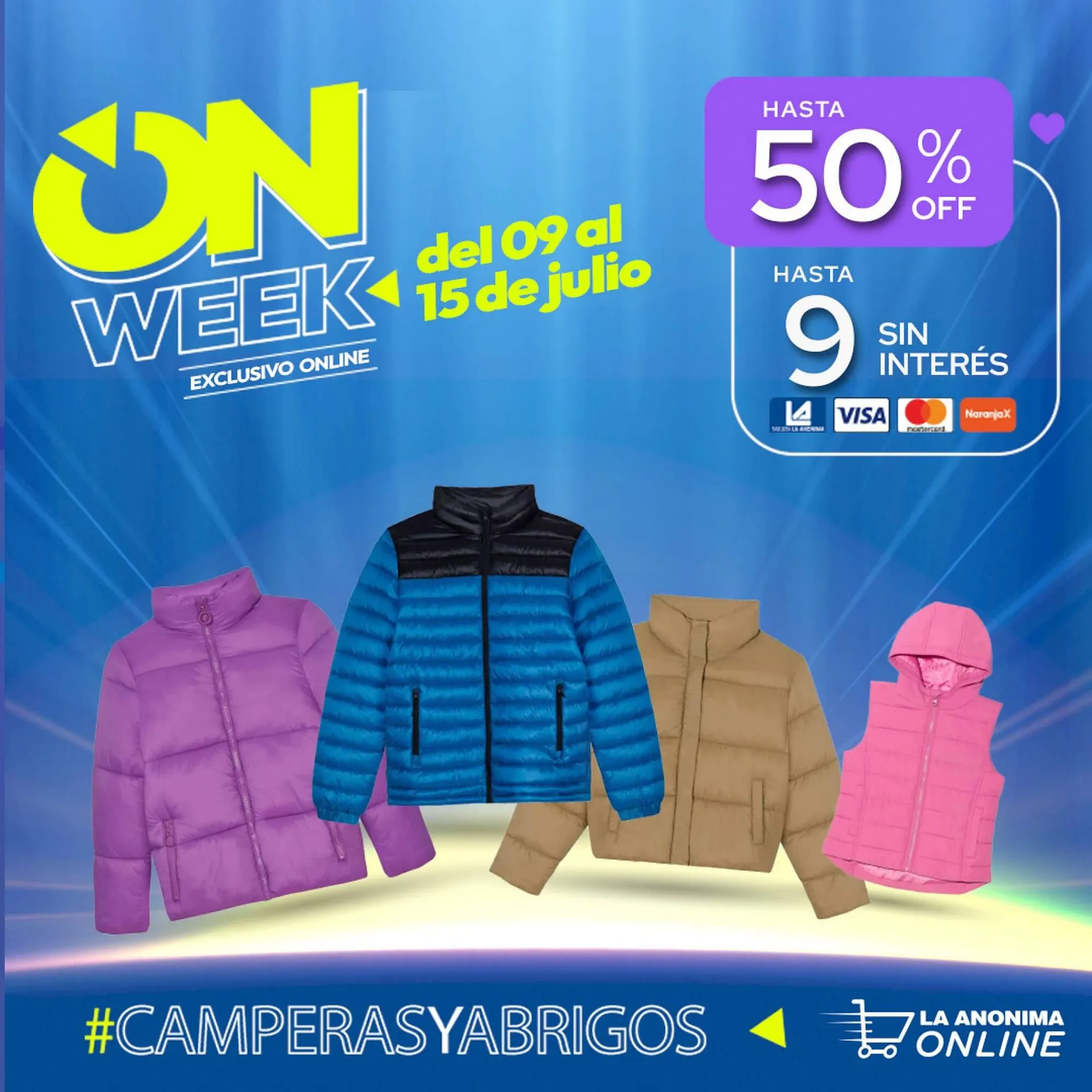 Ofertas de Catálogo La Anonima 9 de julio al 15 de julio 2025 - Página 1 del catálogo