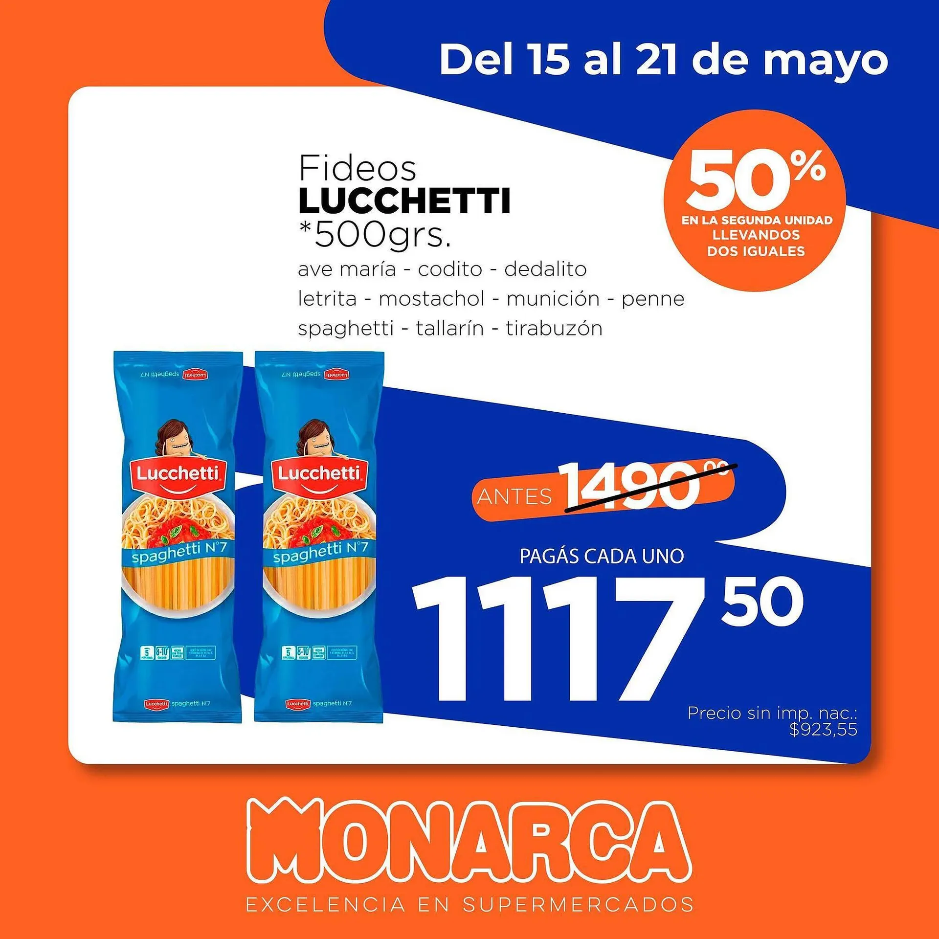Ofertas de Catálogo Supermercados Monarca 16 de mayo al 21 de mayo 2026 - Página 3 del catálogo