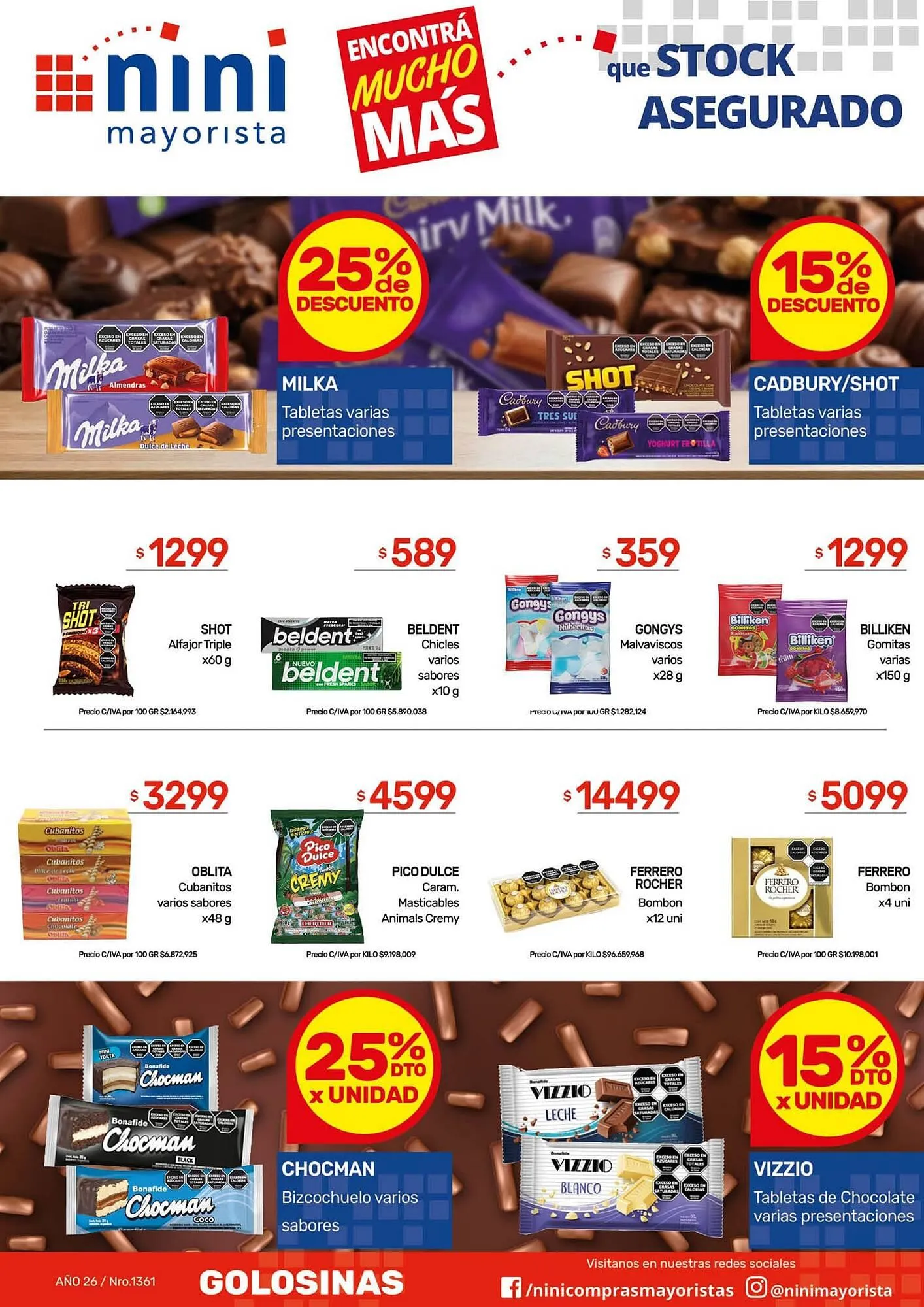 Ofertas de Catálogo Nini Mayorista 25 de mayo al 31 de mayo 2026 - Página 30 del catálogo