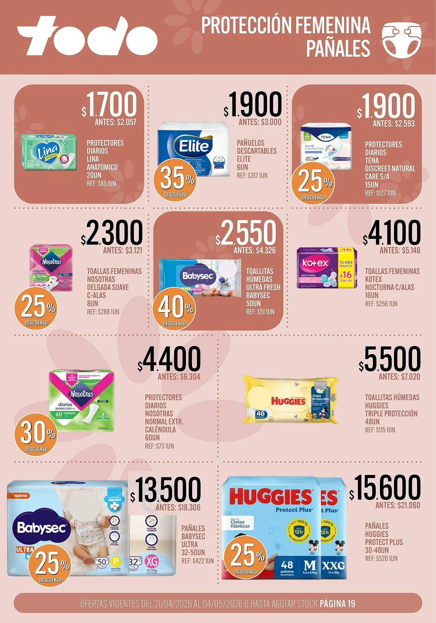 Ofertas de Catálogo Supermercados Todo 21 de abril al 4 de mayo 2026 - Página 19 del catálogo