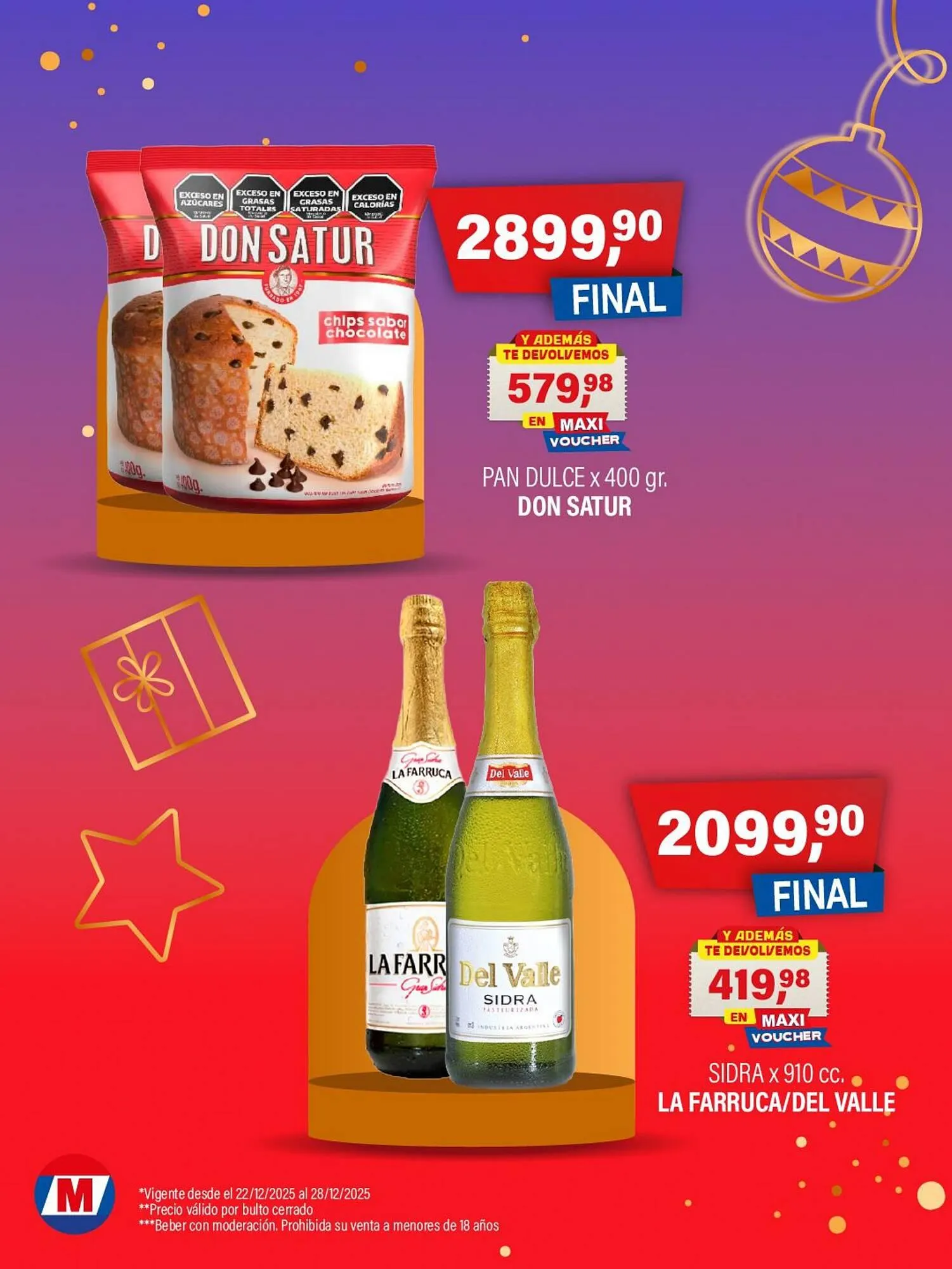 Ofertas de Revista Maxiconsumo 22 de diciembre al 28 de diciembre 2025 - Página 4 del catálogo