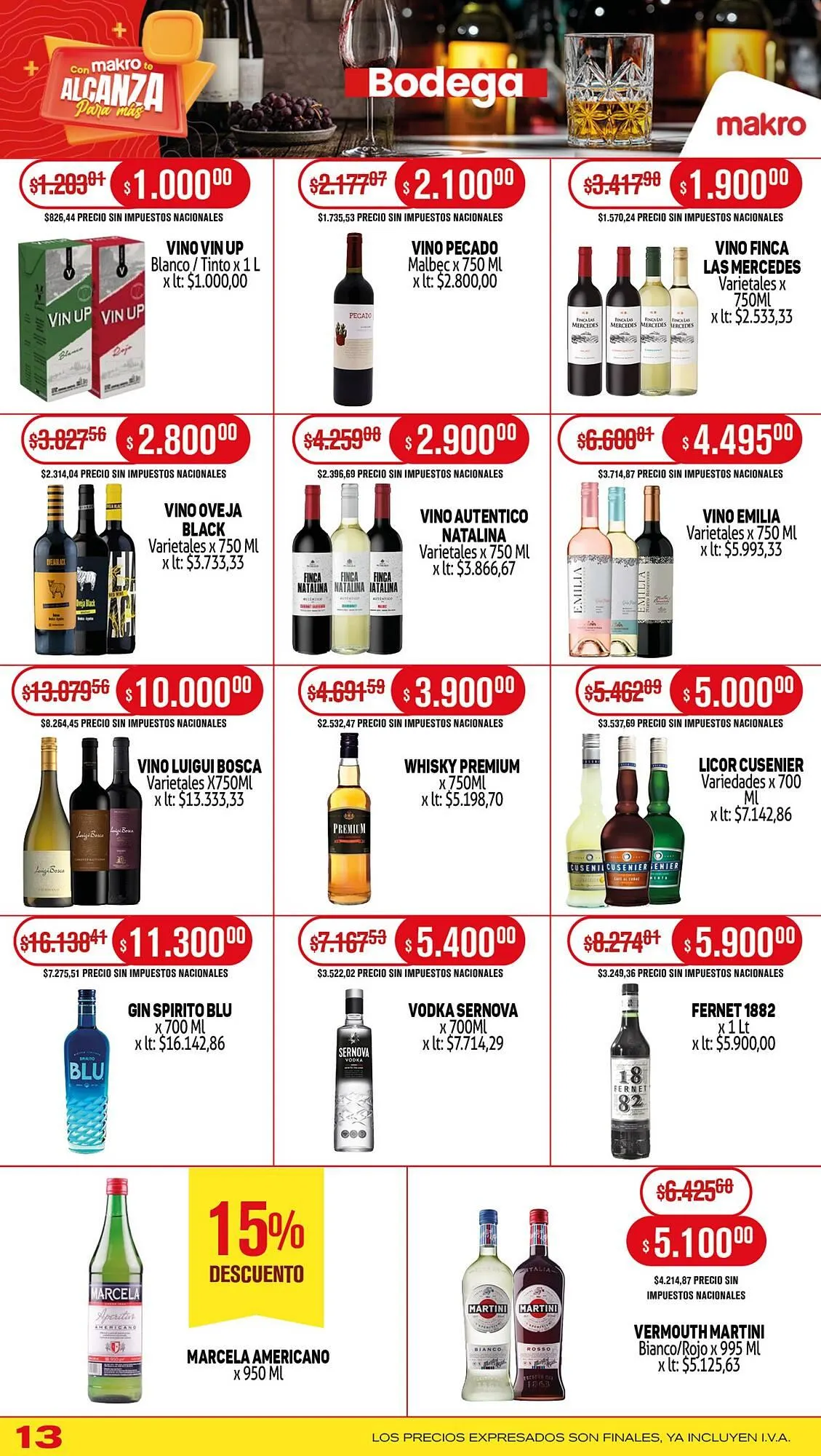 Ofertas de Catálogo Makro 31 de julio al 8 de agosto 2025 - Página 13 del catálogo