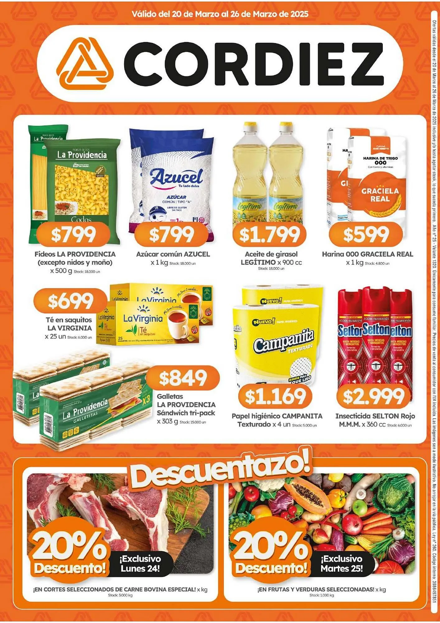 Ofertas de Catálogo Cordiez 21 de marzo al 31 de marzo 2025 - Página 1 del catálogo