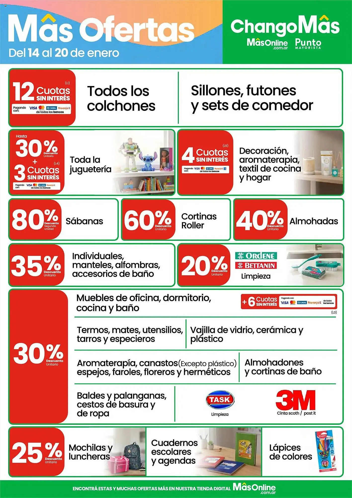 Ofertas de Catálogo Changomas 14 de enero al 21 de enero 2026 - Página 9 del catálogo