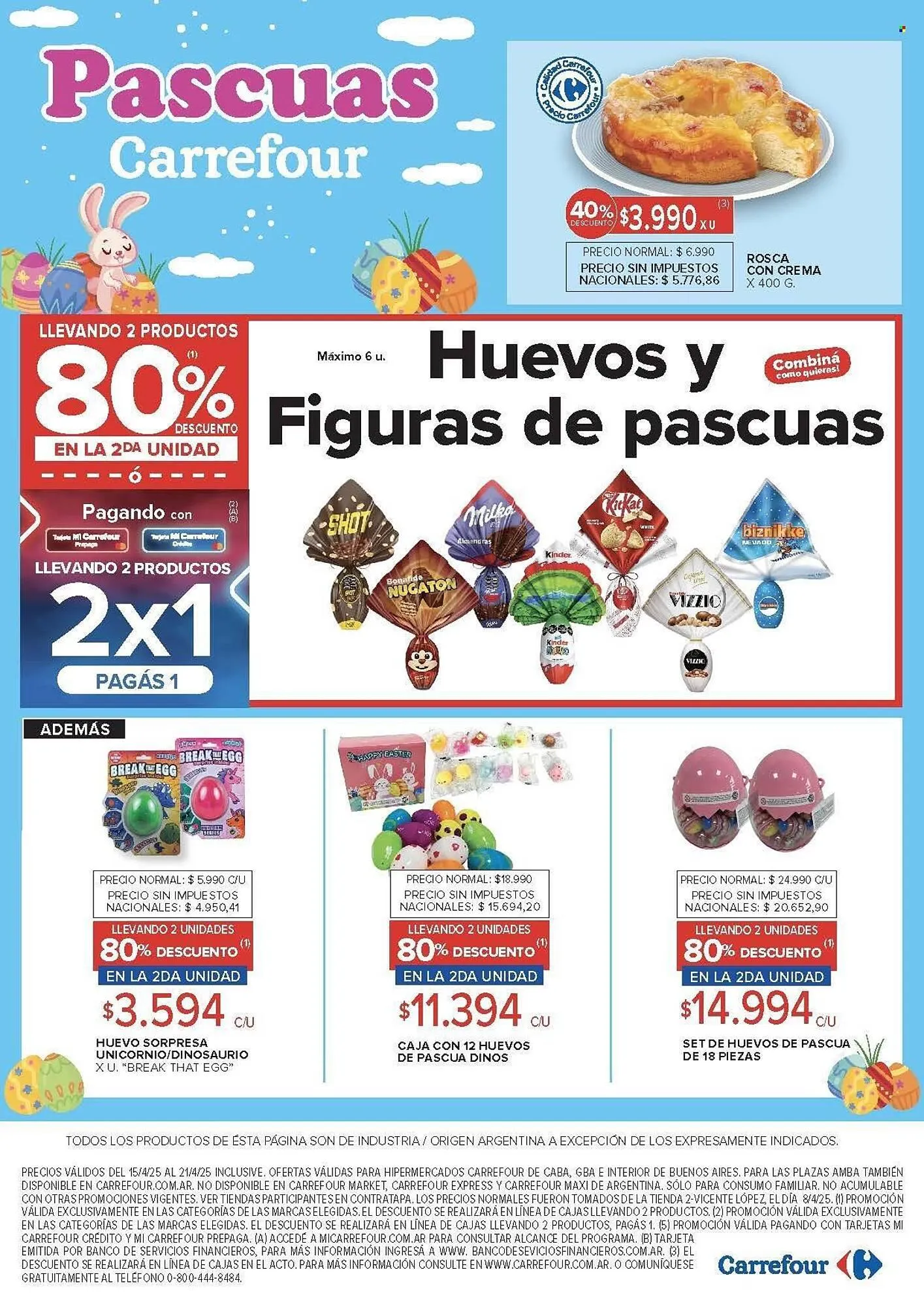 Ofertas de Catálogo Carrefour 15 de abril al 21 de abril 2025 - Página 2 del catálogo