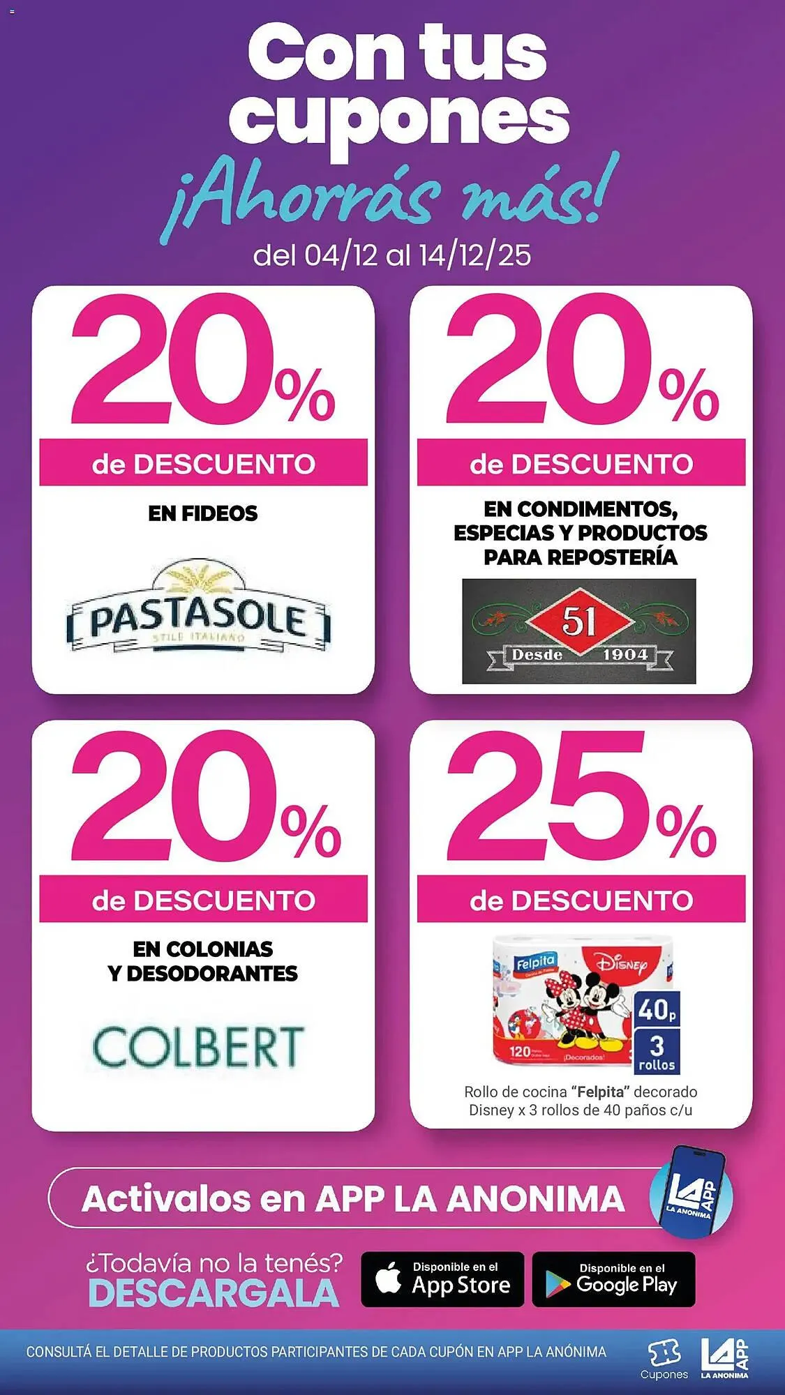 Ofertas de Catálogo La Anonima 4 de diciembre al 15 de diciembre 2025 - Página 6 del catálogo