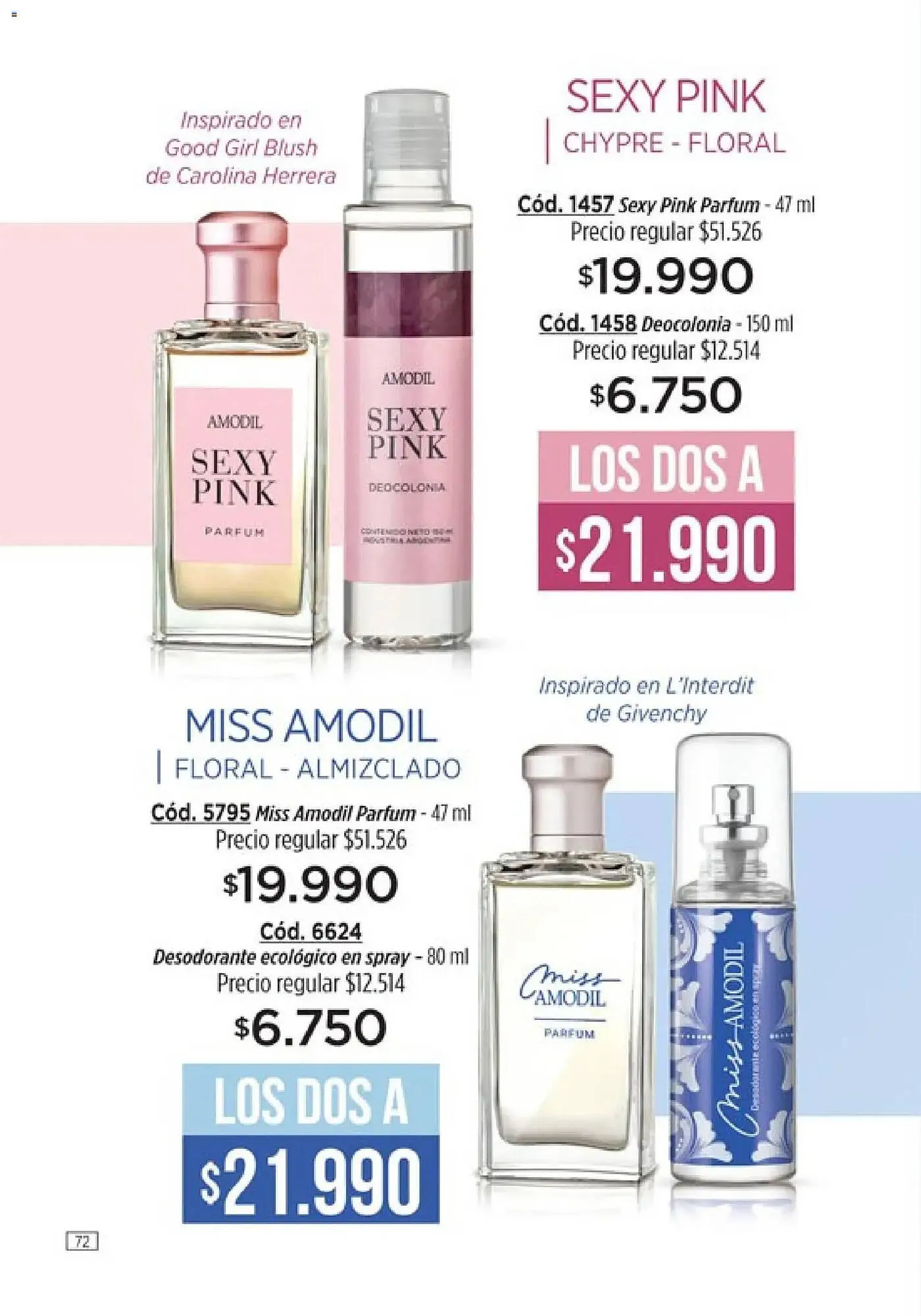 Ofertas de Catálogo Amodil 30 de noviembre al 31 de diciembre 2025 - Página 72 del catálogo