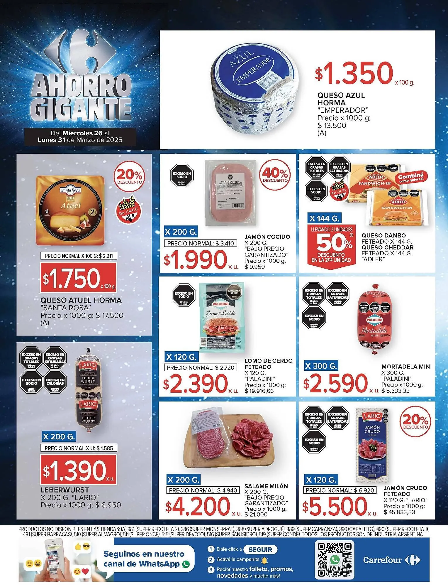Ofertas de Catálogo Carrefour 26 de marzo al 31 de marzo 2025 - Página 17 del catálogo