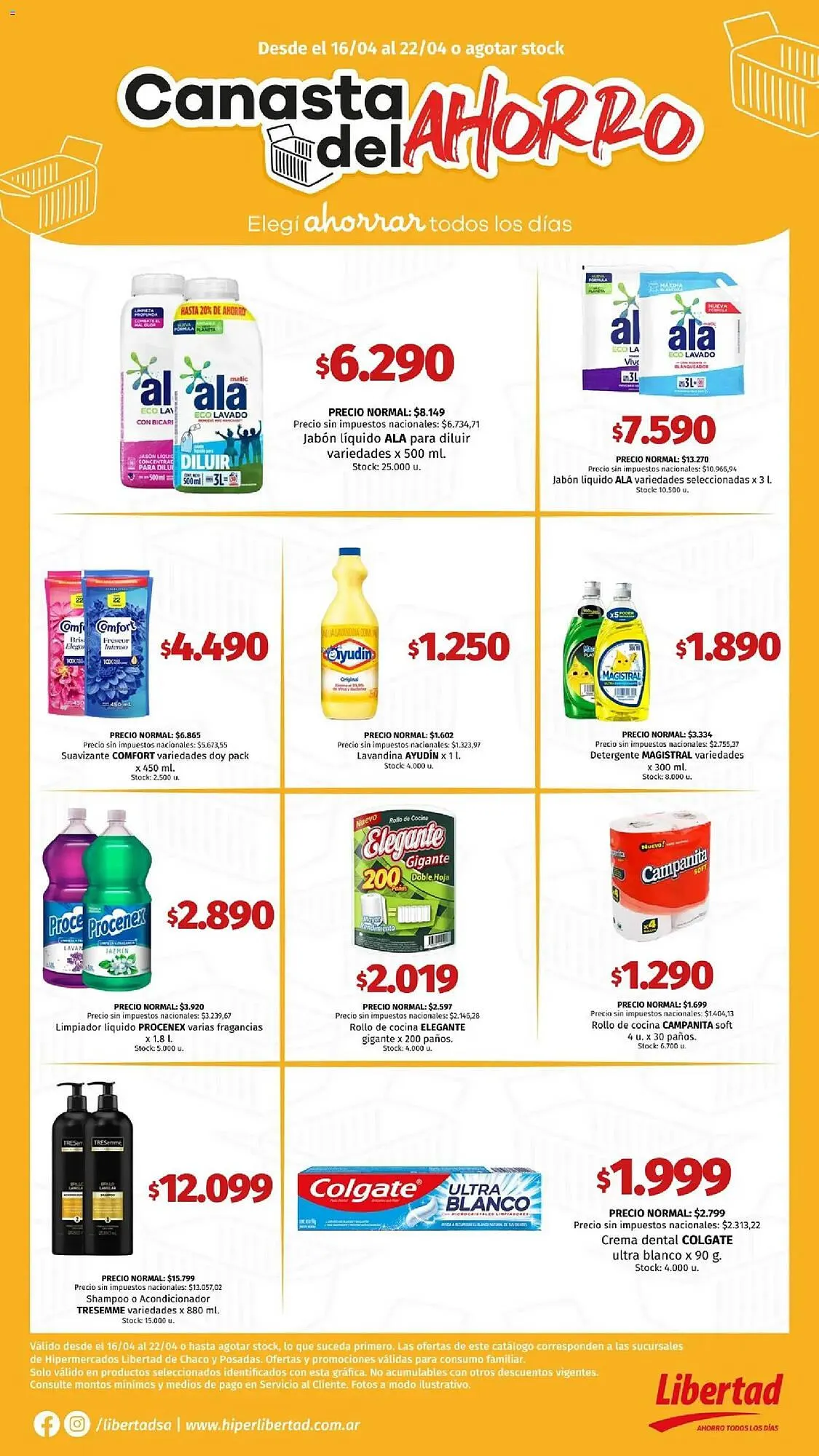 Ofertas de Catálogo Hipermercado Libertad 16 de abril al 22 de abril 2026 - Página 6 del catálogo