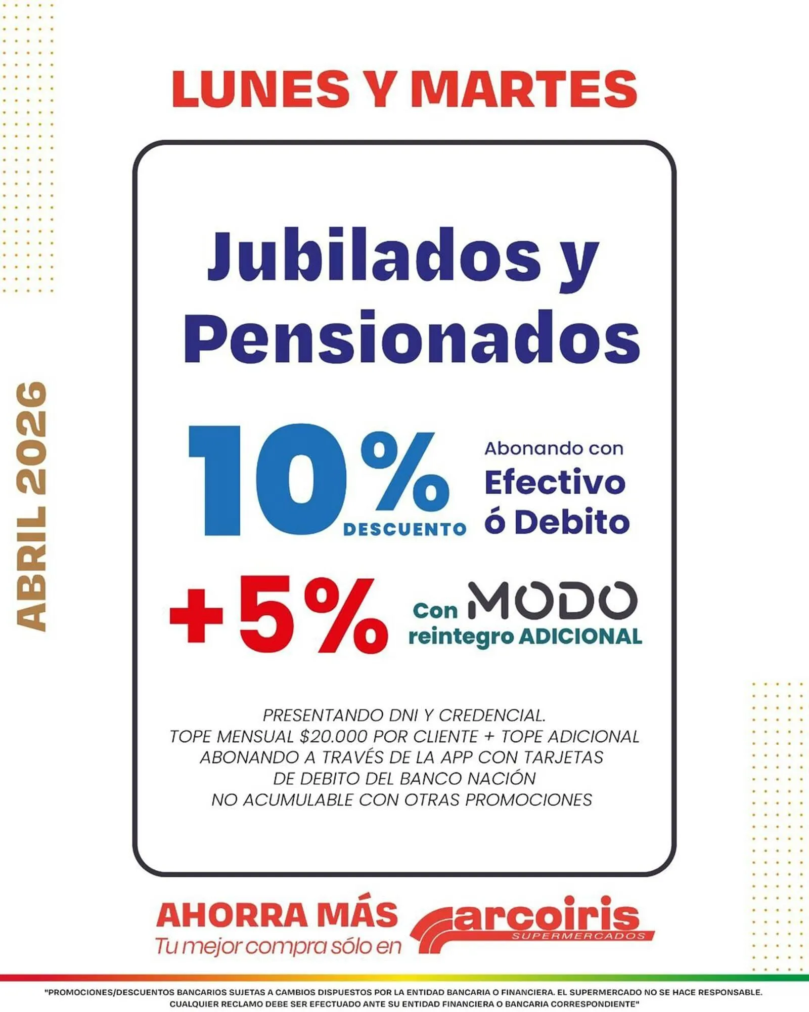 Ofertas de Catálogo Arcoiris Supermercados 7 de abril al 30 de abril 2026 - Página 3 del catálogo