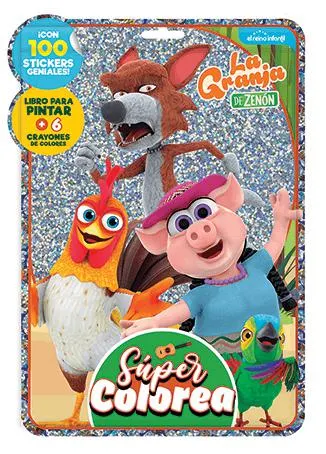 Super Colorea Granja De Zenon