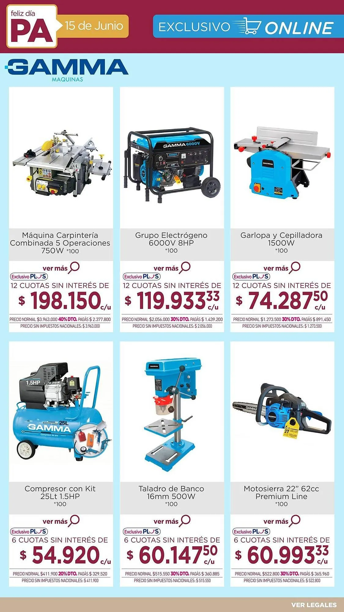 Ofertas de Catálogo La Anonima 15 de junio al 15 de junio 2025 - Página 6 del catálogo