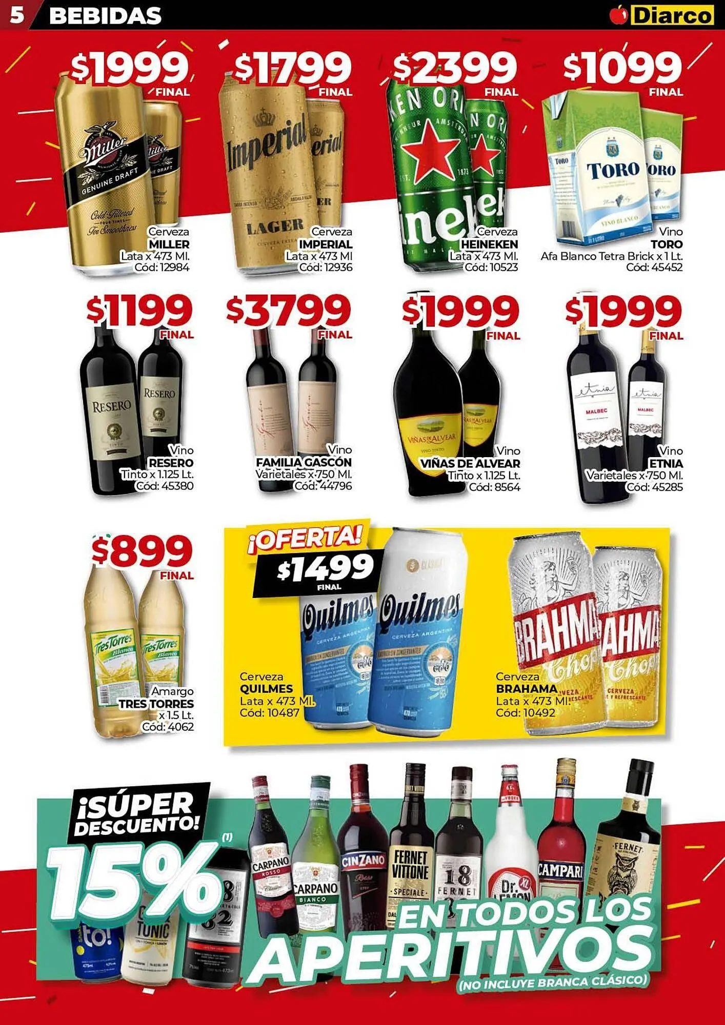 Ofertas de Catálogo Diarco 17 de marzo al 23 de marzo 2025 - Página 5 del catálogo