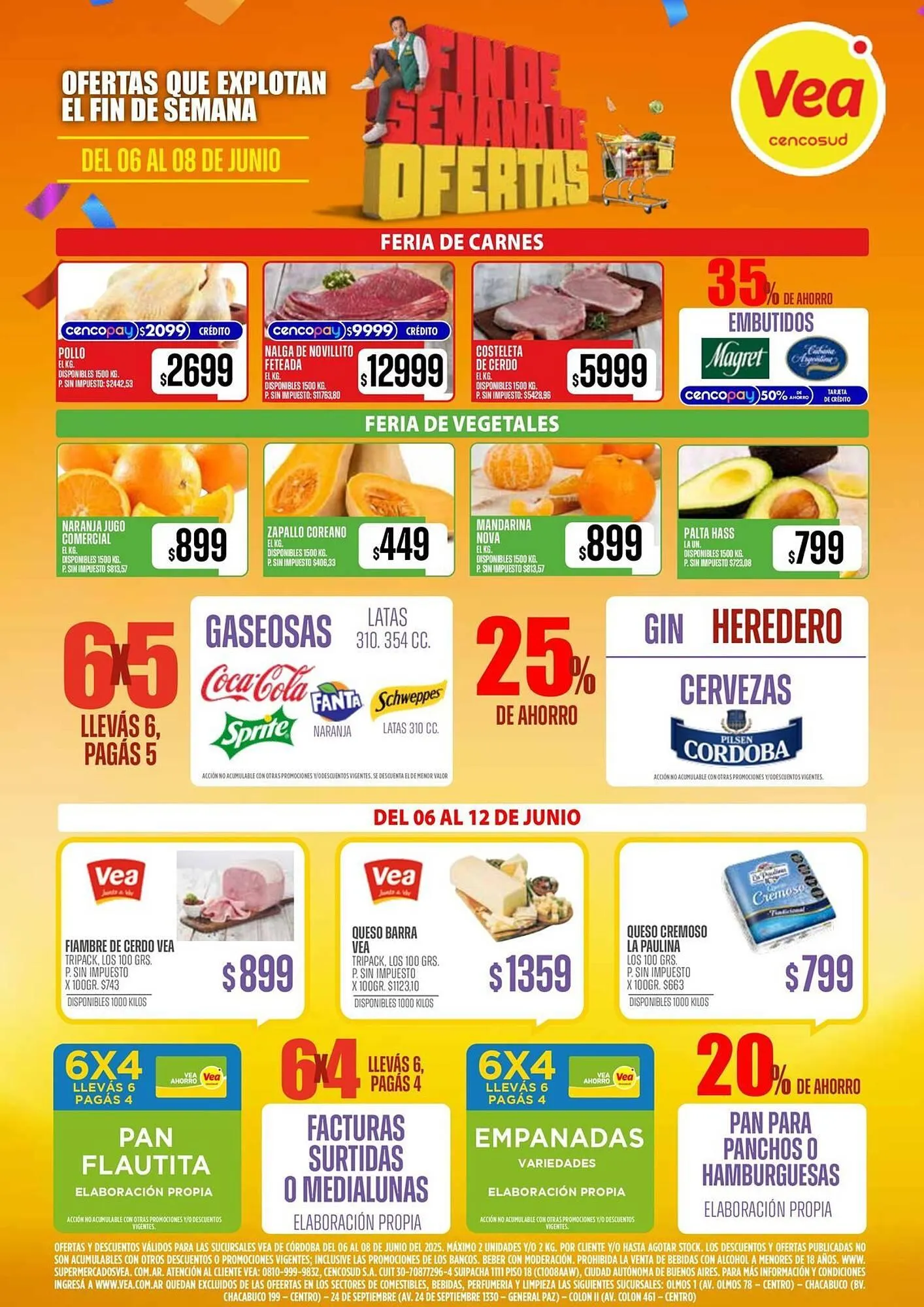 Ofertas de Catálogo Supermercados Vea 6 de junio al 8 de junio 2025 - Página 2 del catálogo