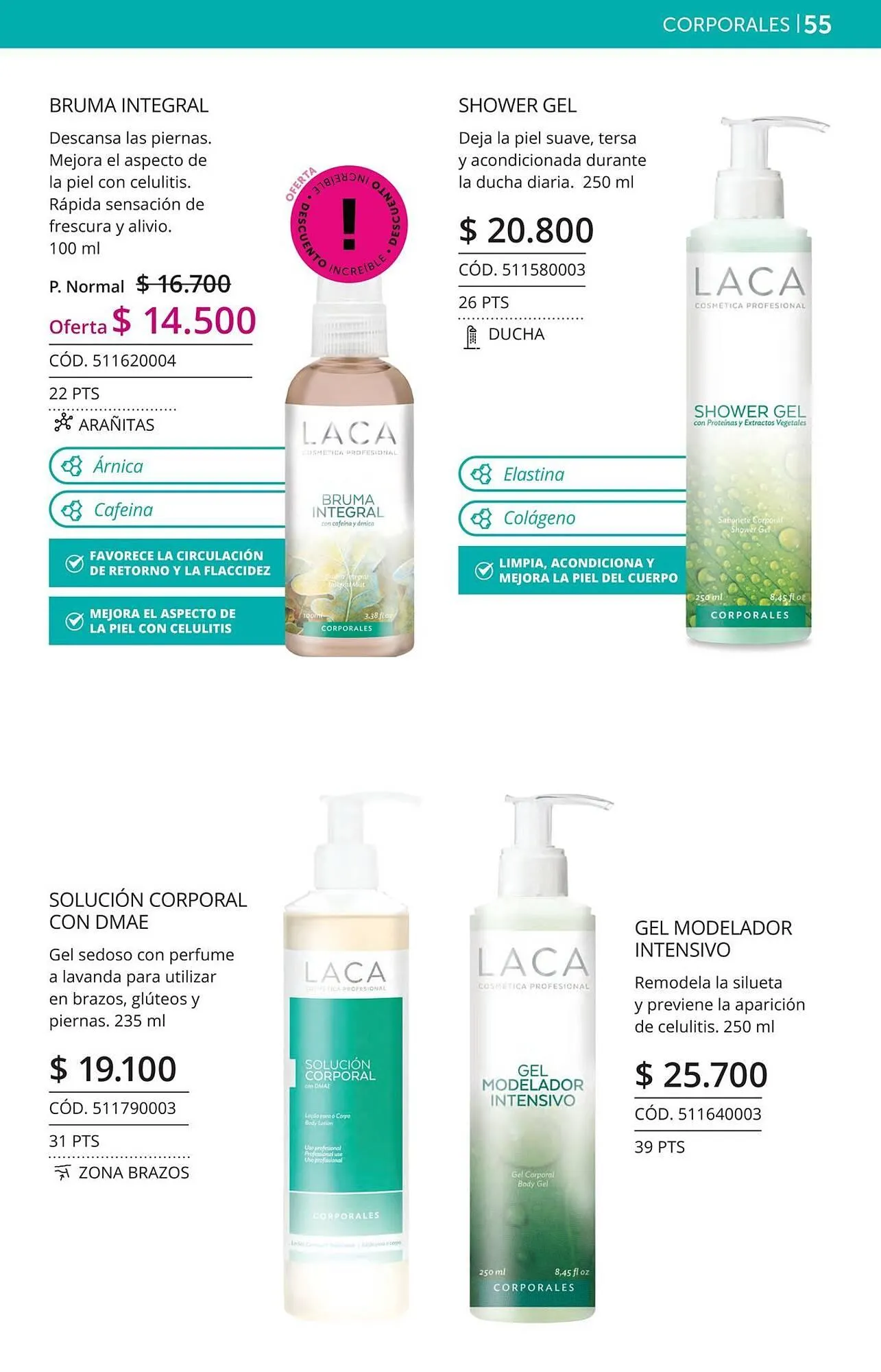 Ofertas de Catálogo Laboratorio LACA 2 de diciembre al 31 de diciembre 2024 - Página 55 del catálogo