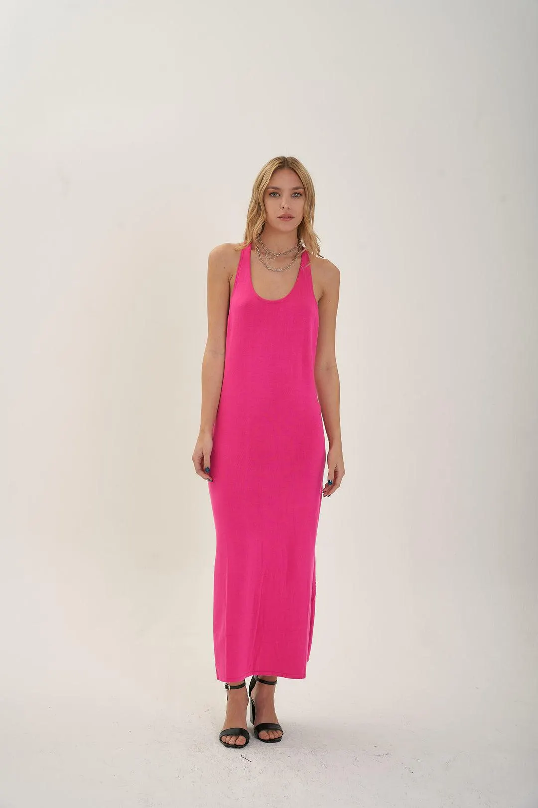 Vestido Ivi - Fucsia