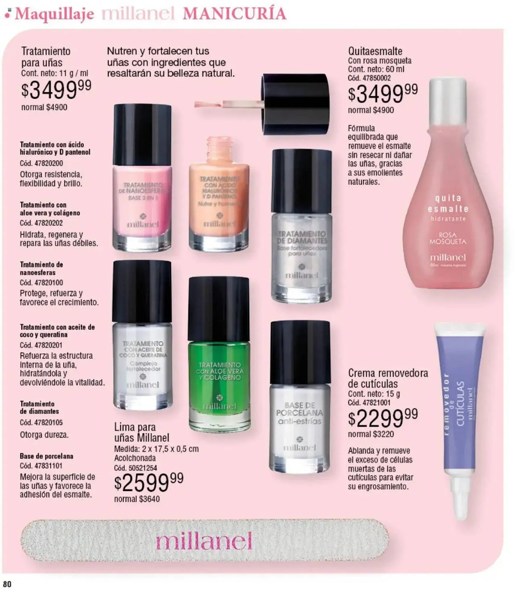 Ofertas de Catálogo Millanel Cosmética 28 de abril al 25 de mayo 2025 - Página 80 del catálogo