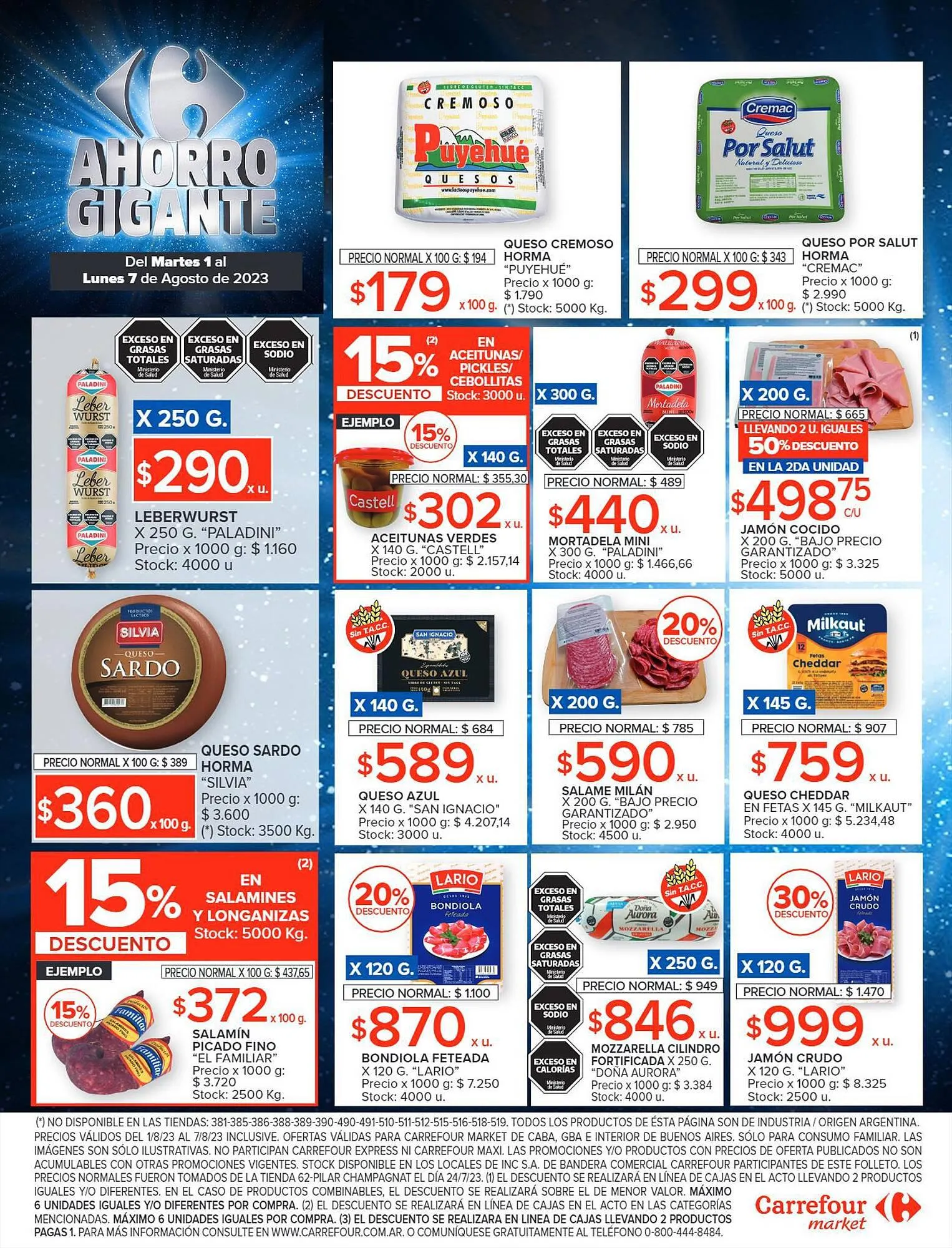 Ofertas de Catálogo Carrefour Market 1 de agosto al 7 de agosto 2023 - Página 10 del catálogo