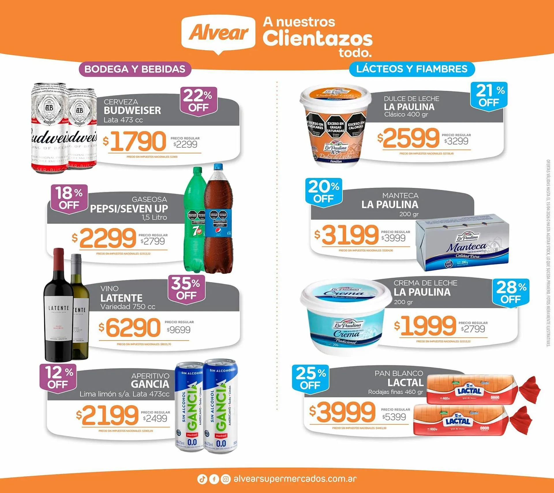Ofertas de Catálogo Alvear 9 de abril al 11 de abril 2026 - Página 1 del catálogo