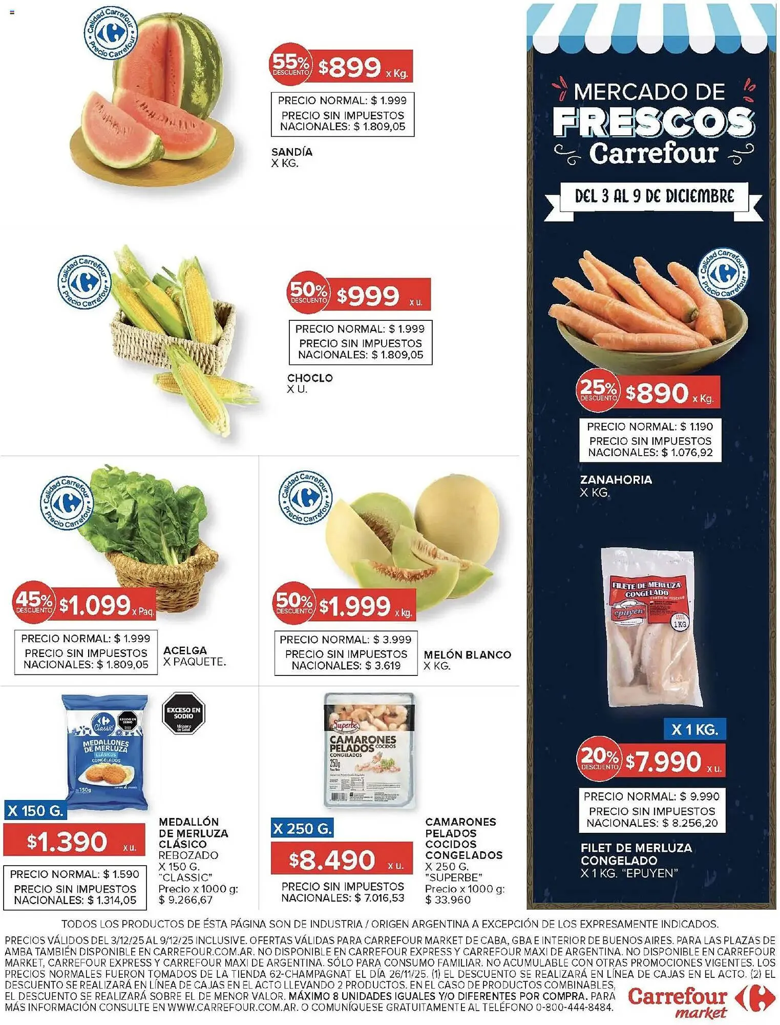 Ofertas de Folleto Carrefour Market 3 de diciembre al 9 de diciembre 2025 - Página 17 del catálogo