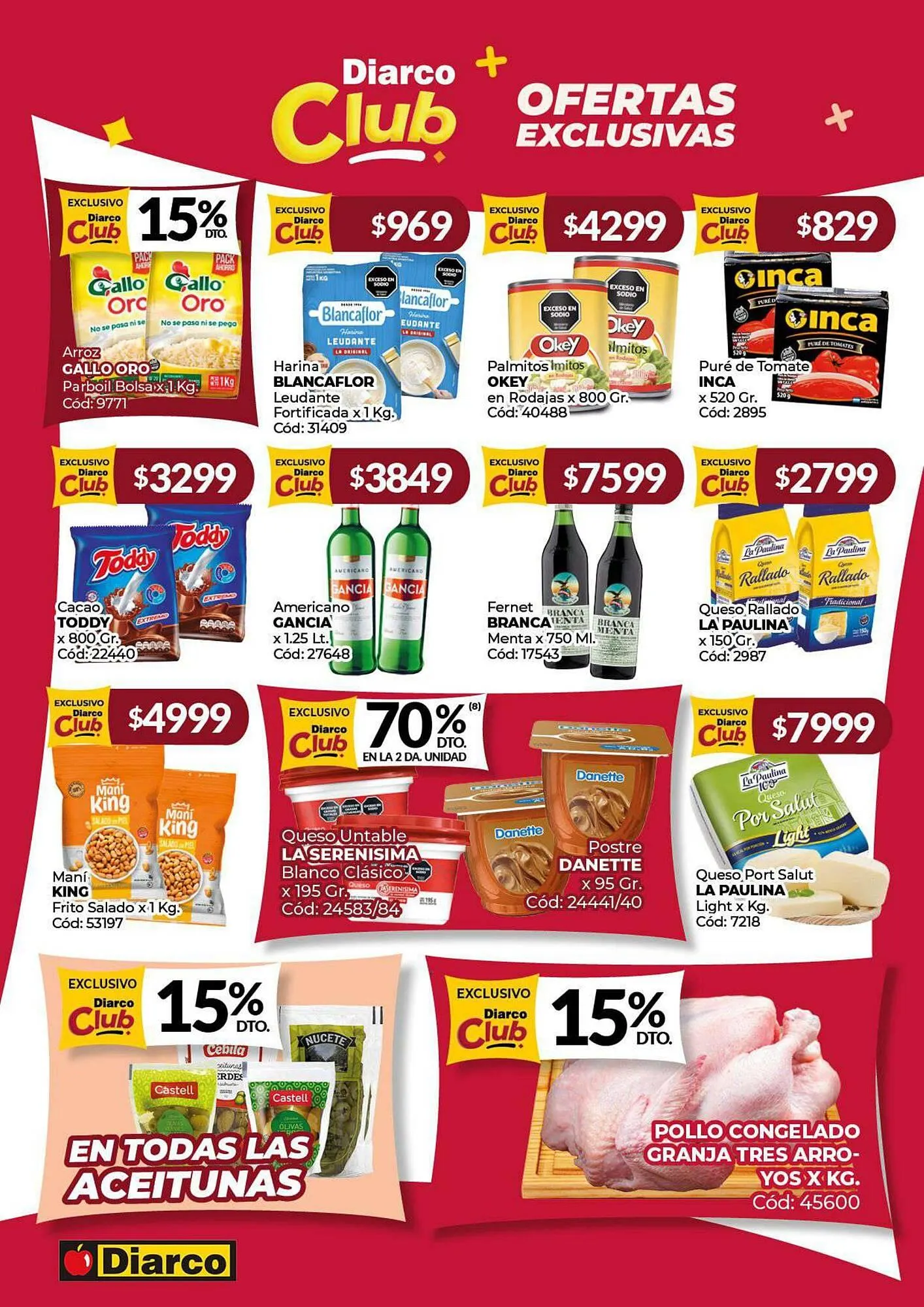 Ofertas de Catálogo Diarco 28 de octubre al 1 de noviembre 2024 - Página 8 del catálogo