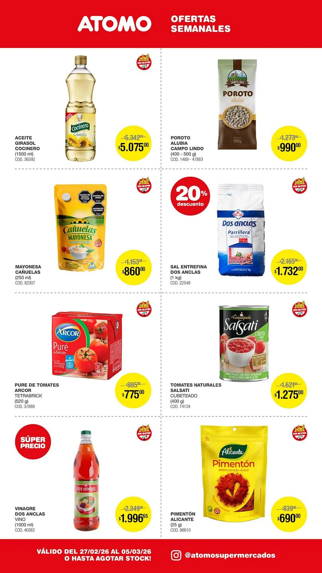 Ofertas de Catálogo Atomo Conviene 27 de febrero al 5 de marzo 2026 - Página 10 del catálogo