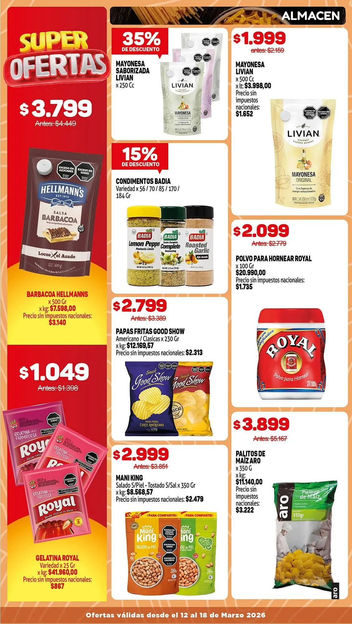 Ofertas de Catálogo Makro 12 de marzo al 18 de marzo 2026 - Página 6 del catálogo