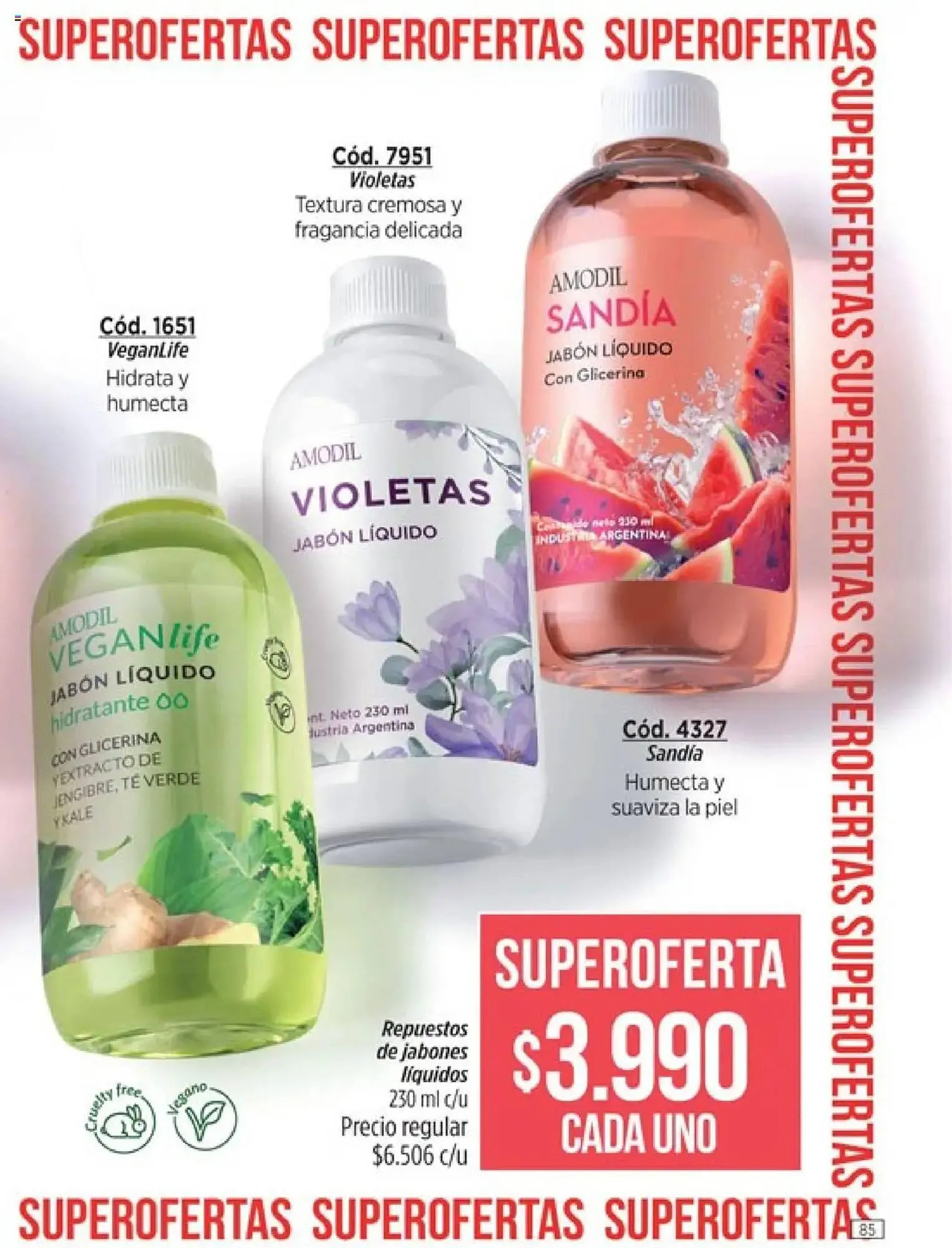 Ofertas de Catálogo Amodil 26 de junio al 21 de julio 2025 - Página 85 del catálogo