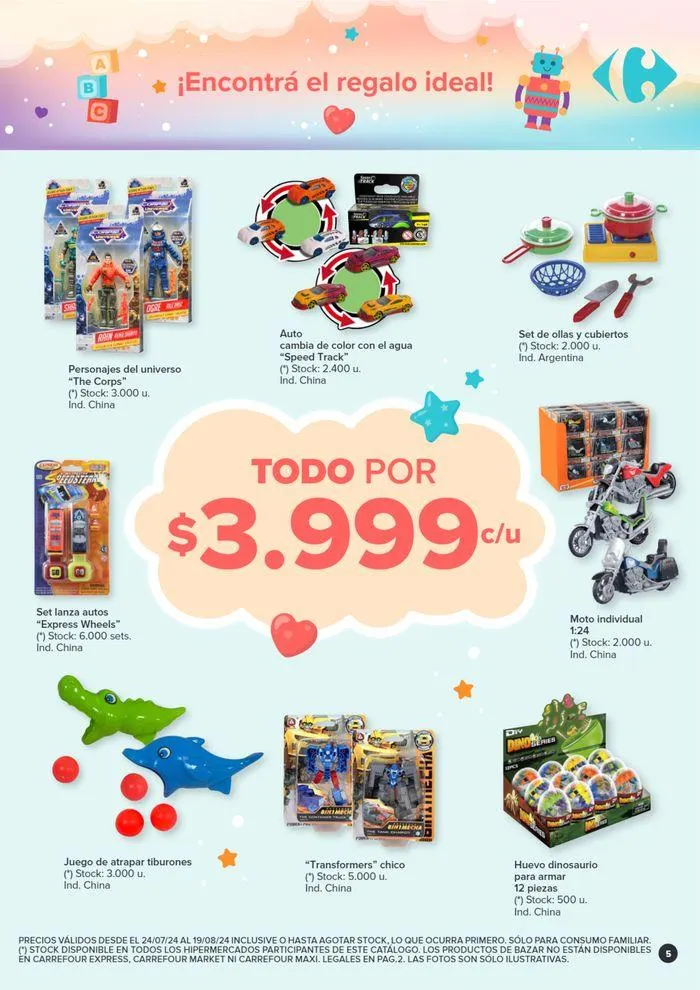 Ofertas de Catálogo Día de la Niñez Hiper 26 de julio al 19 de agosto 2024 - Página 36 del catálogo