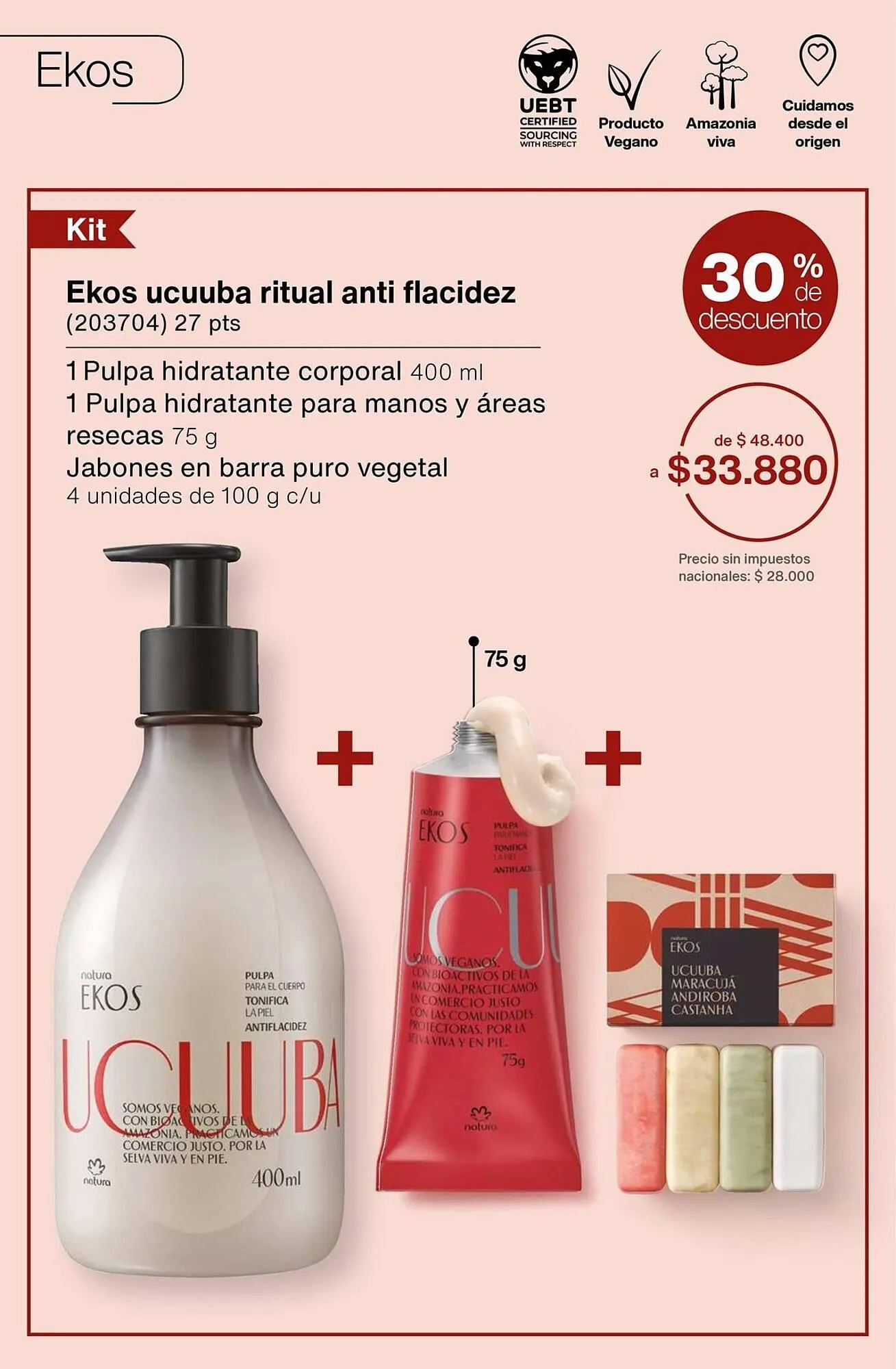 Ofertas de Catálogo Natura 1 de octubre al 31 de diciembre 2025 - Página 186 del catálogo