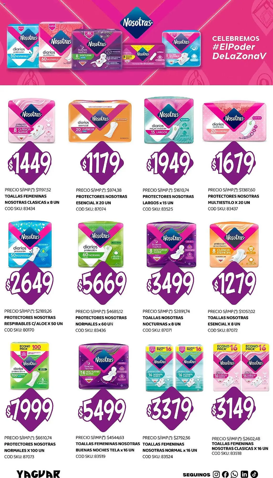 Ofertas de Catálogo Supermercados Yaguar 9 de marzo al 16 de marzo 2026 - Página 8 del catálogo