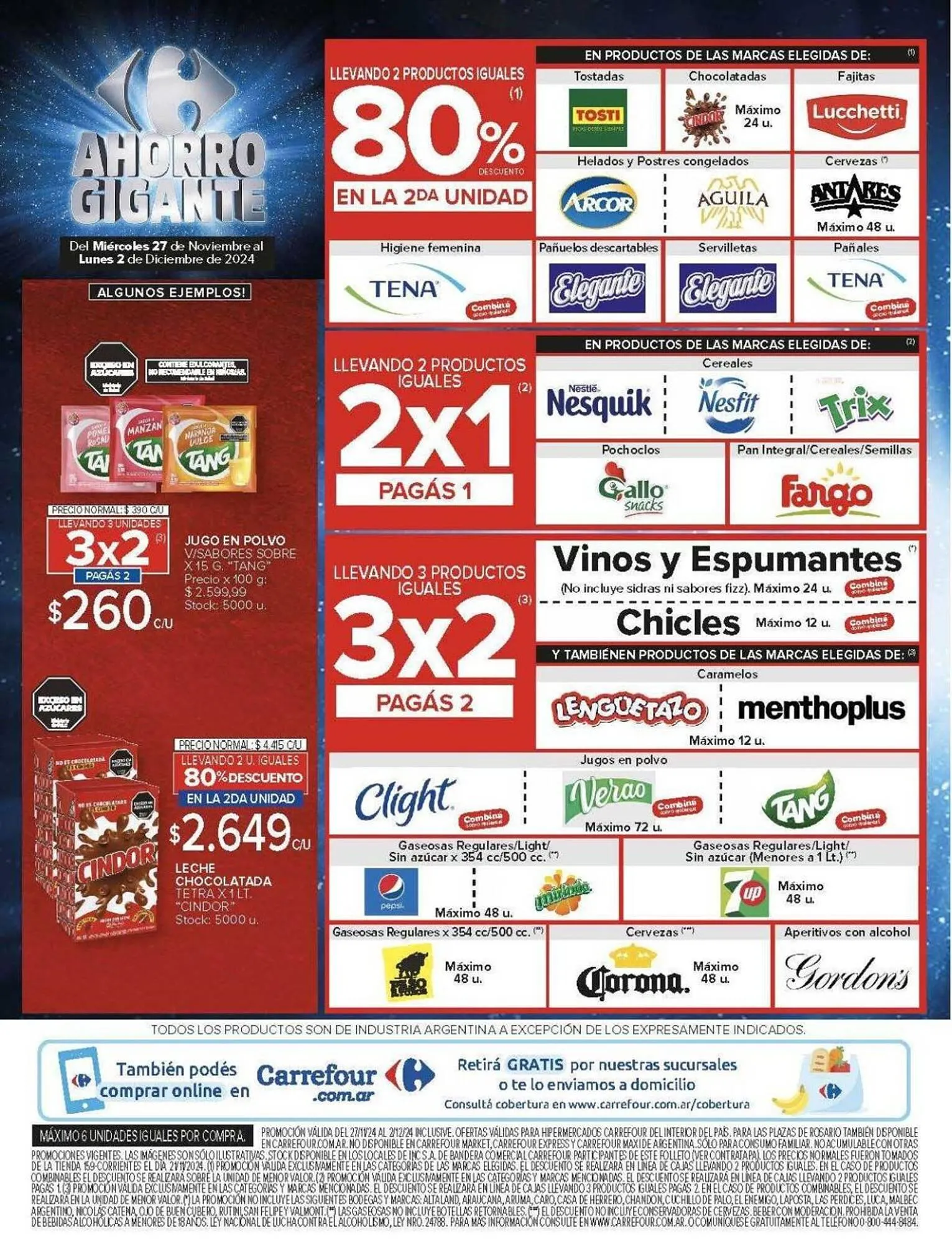 Ofertas de Catálogo Carrefour 27 de noviembre al 3 de diciembre 2024 - Página 24 del catálogo
