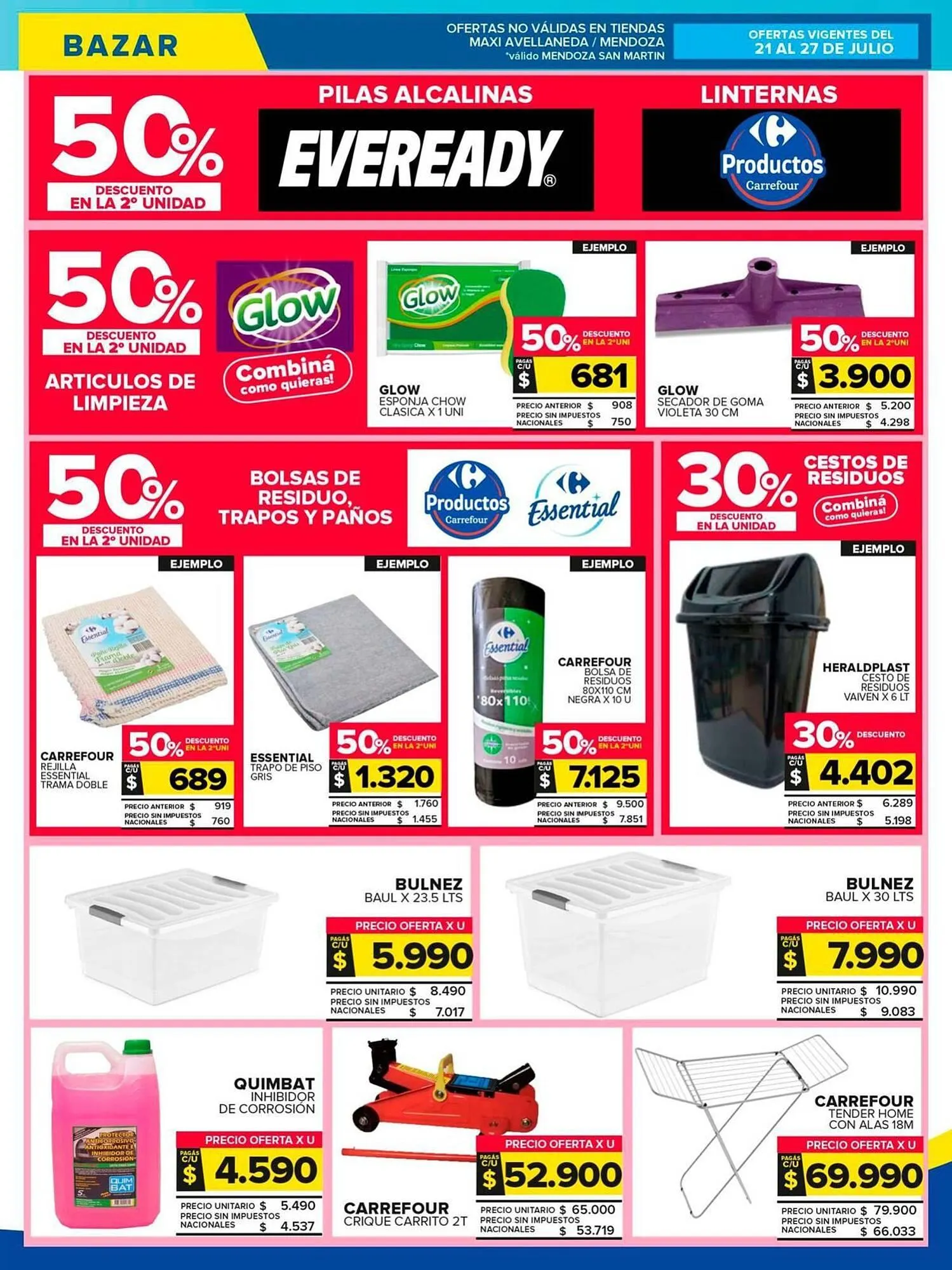 Ofertas de Catálogo Carrefour Maxi 21 de julio al 27 de julio 2025 - Página 24 del catálogo