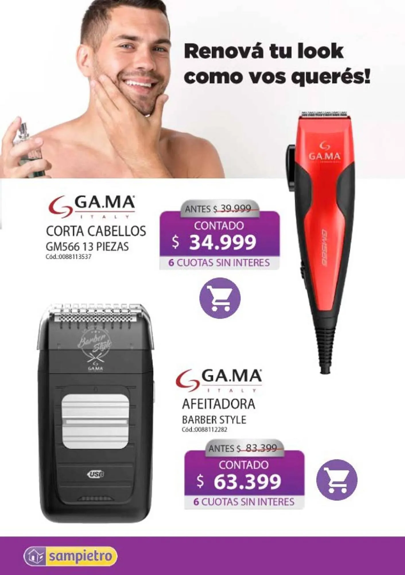 Ofertas de Catálogo Sampietro 5 de marzo al 15 de marzo 2025 - Página 21 del catálogo