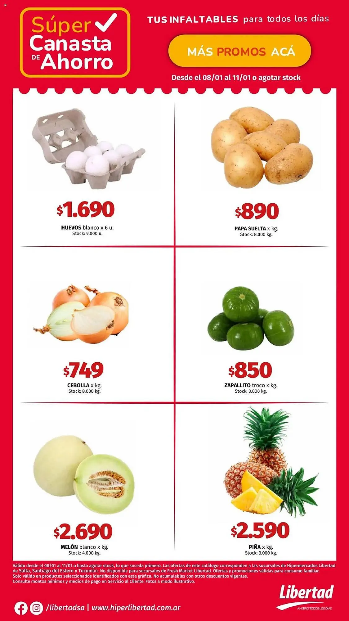 Ofertas de Catálogo Hipermercado Libertad 8 de enero al 14 de enero 2026 - Página 3 del catálogo