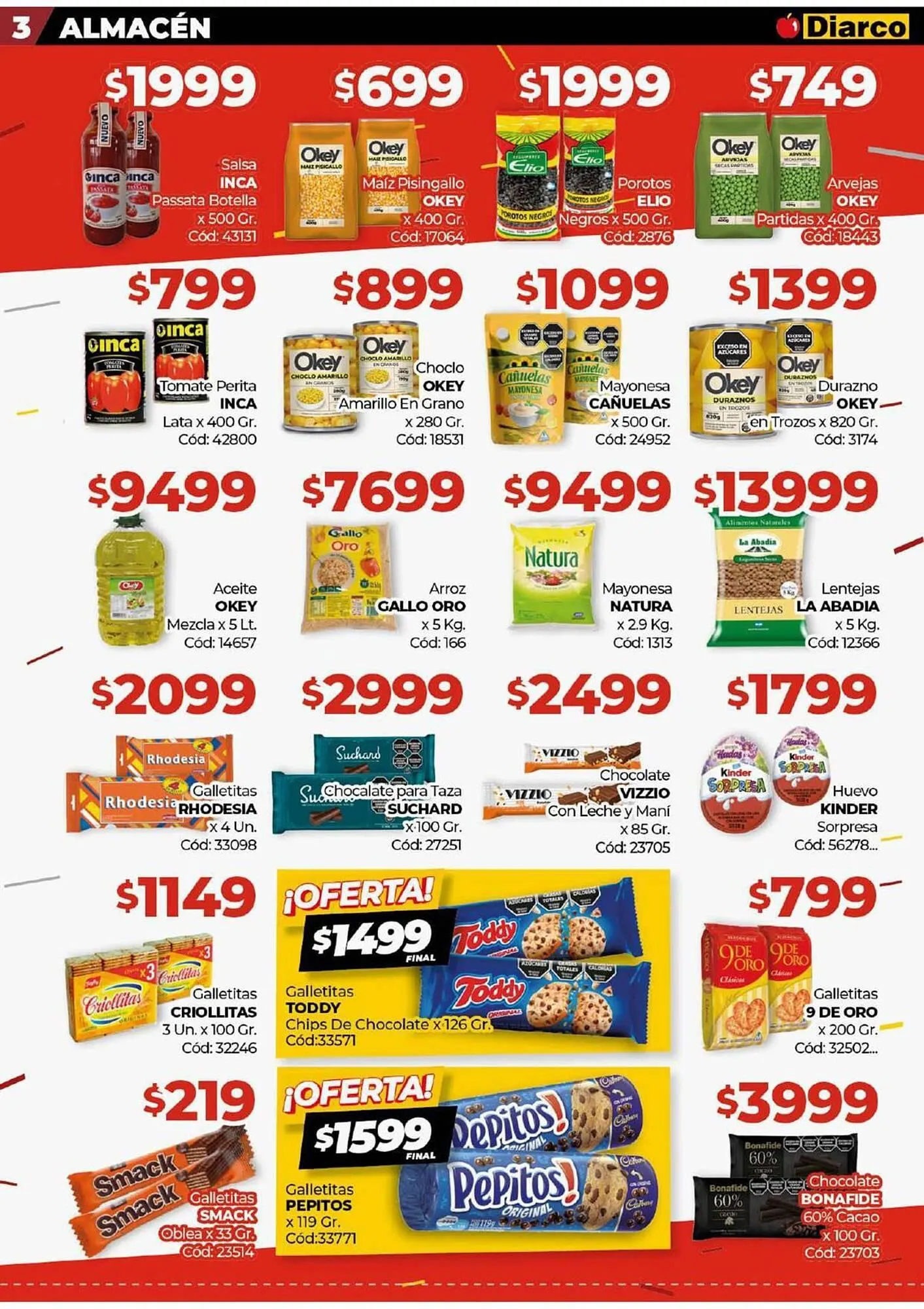 Ofertas de Catálogo Diarco 21 de julio al 25 de julio 2025 - Página 3 del catálogo