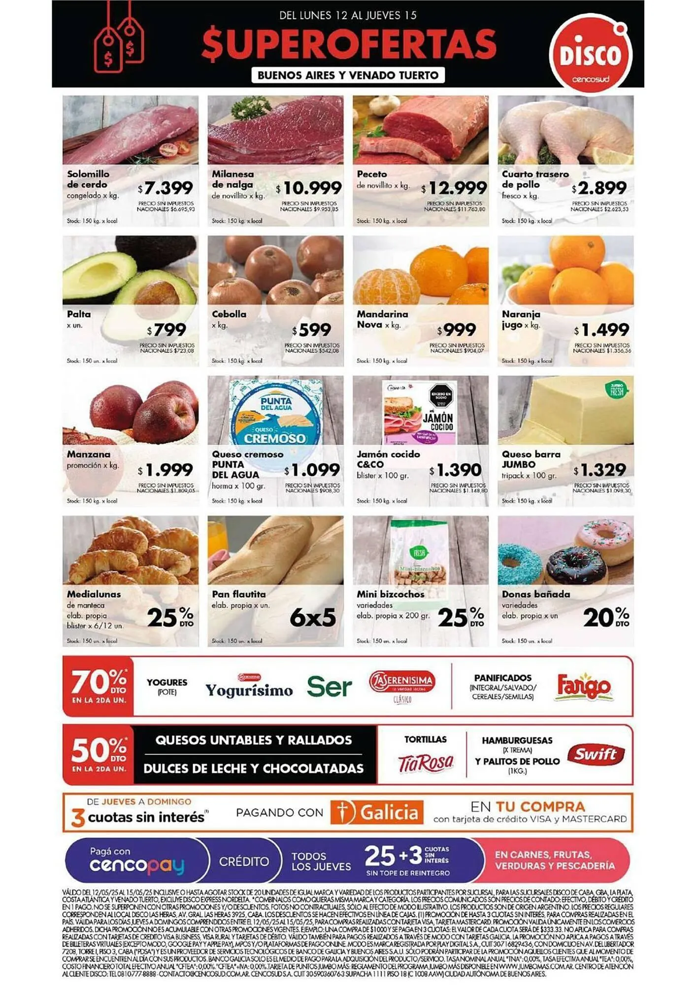 Ofertas de Catálogo Disco 12 de mayo al 15 de mayo 2025 - Página 1 del catálogo