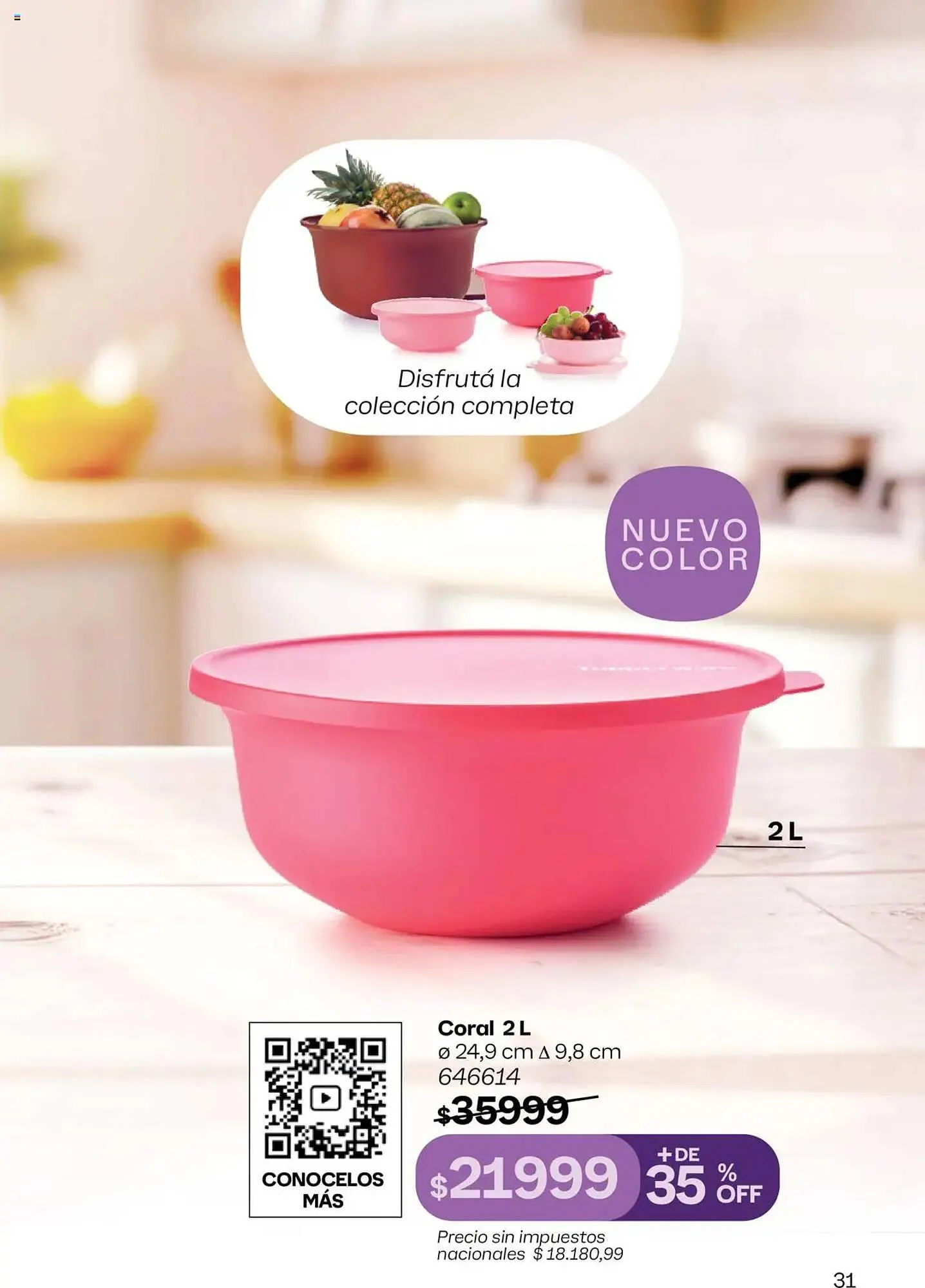 Ofertas de Catálogo Tupperware 16 de junio al 10 de julio 2025 - Página 32 del catálogo