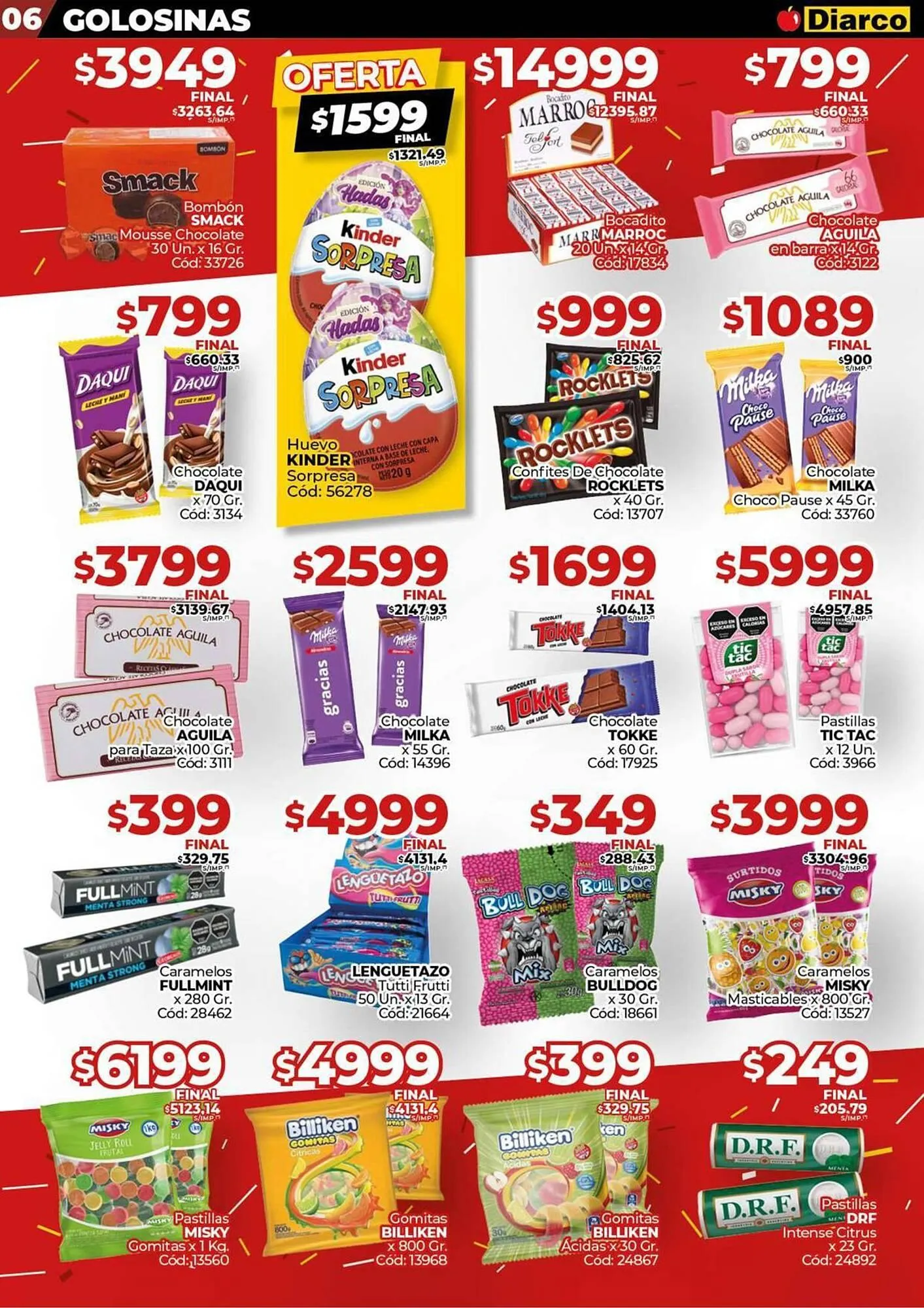 Ofertas de Catálogo Diarco 11 de agosto al 16 de agosto 2025 - Página 6 del catálogo